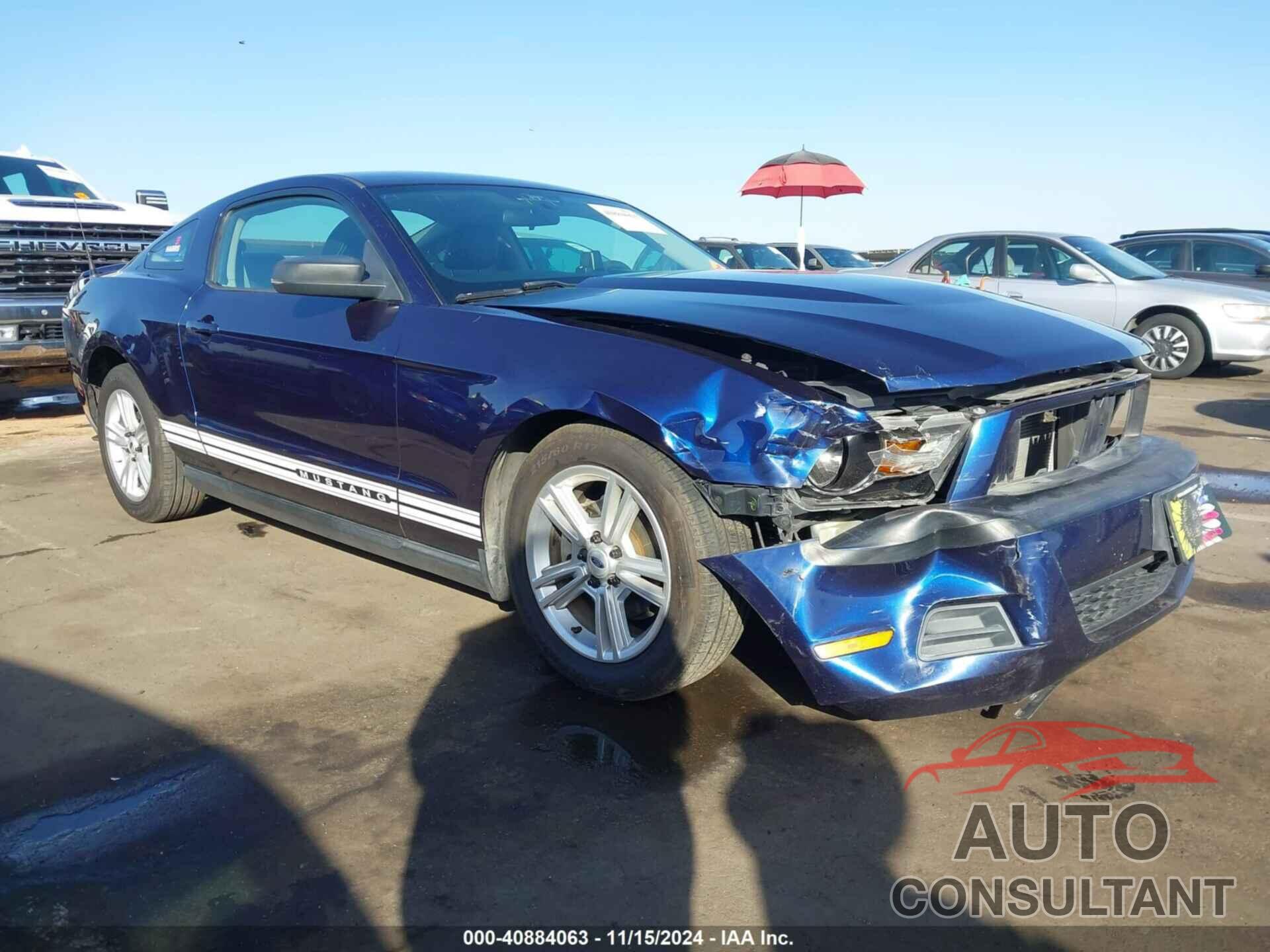 FORD MUSTANG 2010 - 1ZVBP8AN9A5129935