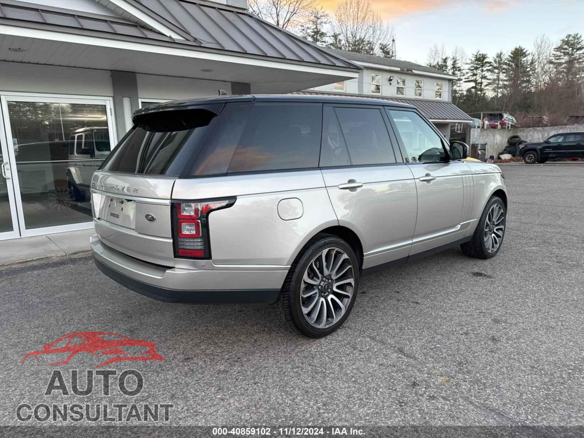 LAND ROVER RANGE ROVER 2016 - SALGS2EFXGA288530