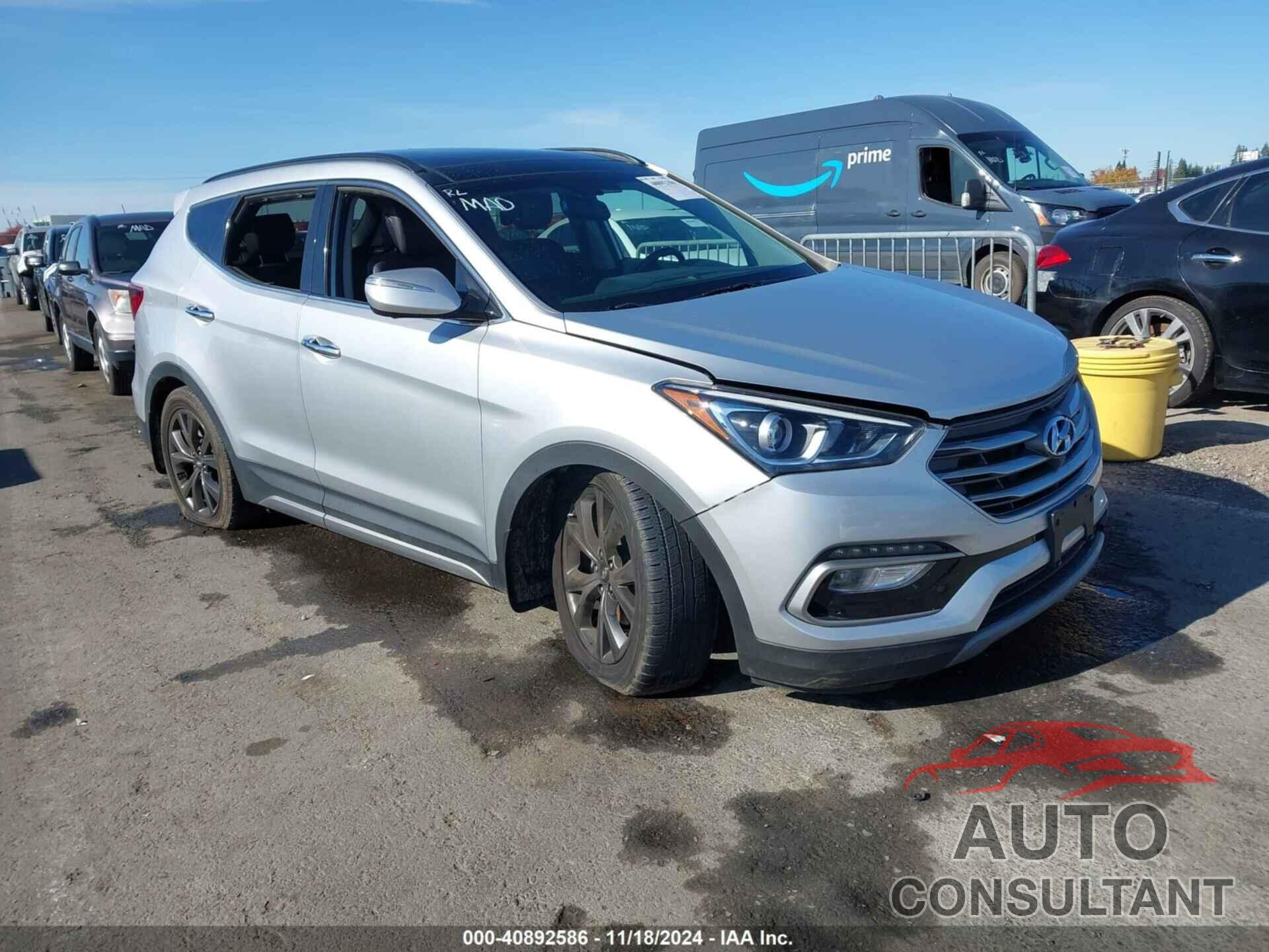 HYUNDAI SANTA FE SPORT 2018 - 5XYZWDLA7JG544590
