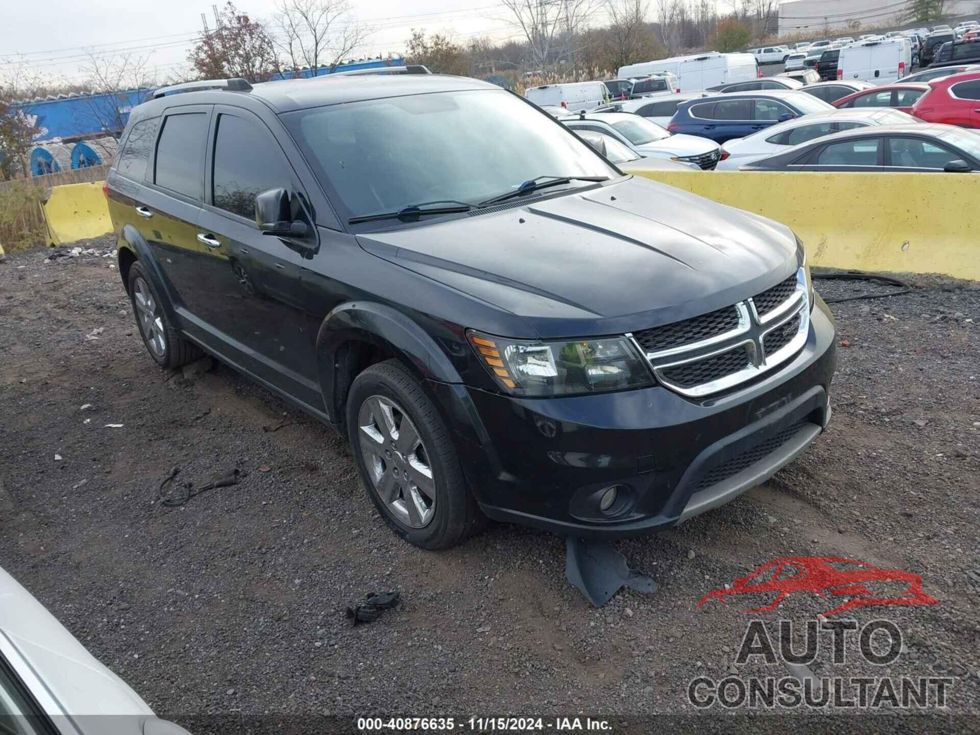 DODGE JOURNEY 2012 - 3C4PDCDGXCT297300