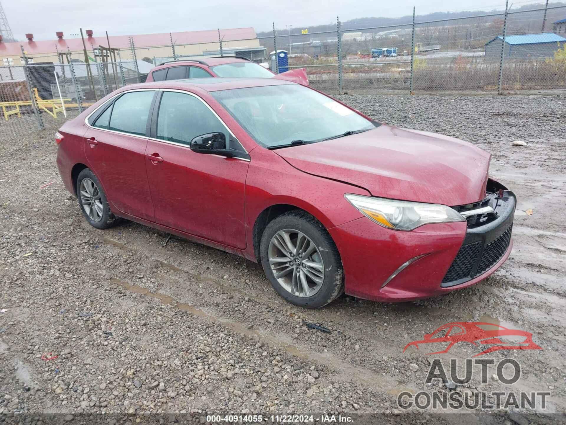 TOYOTA CAMRY 2016 - 4T1BF1FK3GU588786