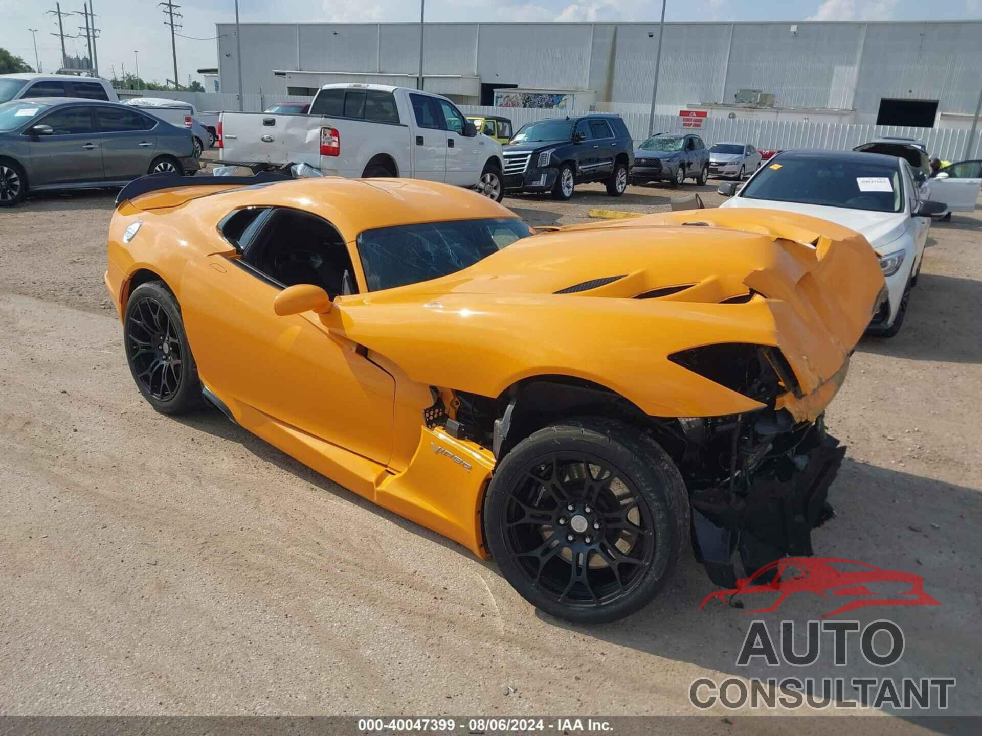 DODGE VIPER 2015 - 1C3ADEAZ1FV510344