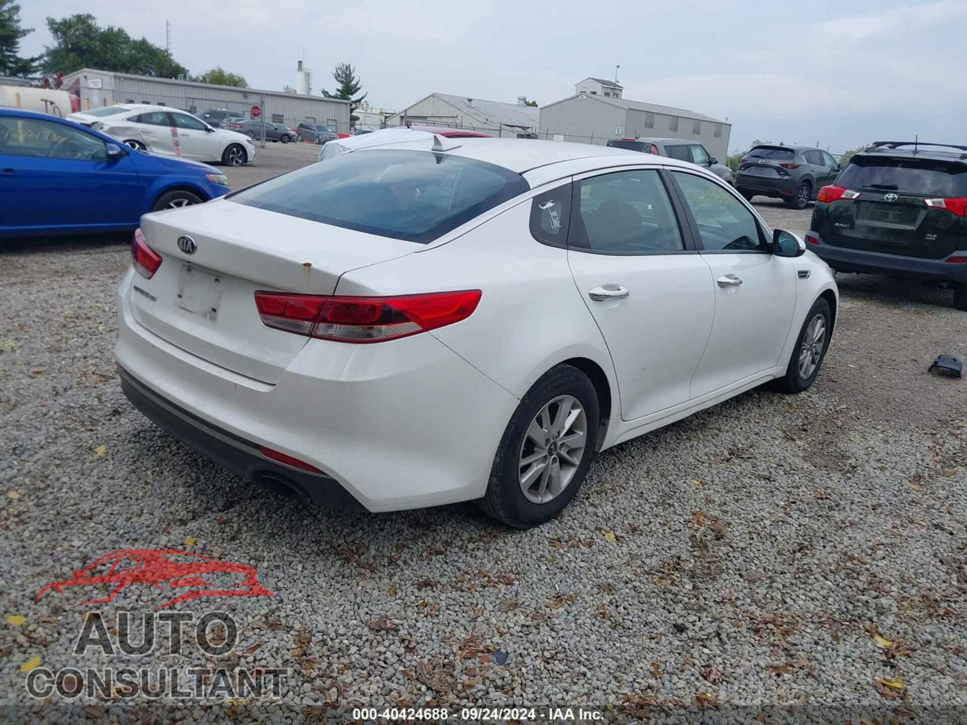 KIA OPTIMA 2016 - KNAGT4L38G5093413