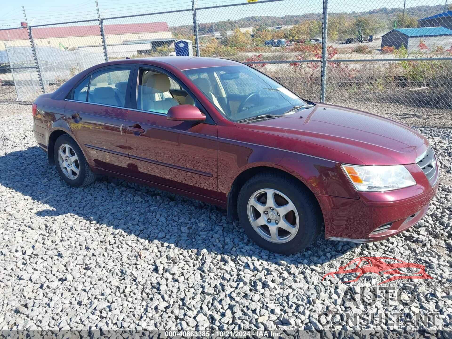 HYUNDAI SONATA 2010 - 5NPET4AC0AH604679