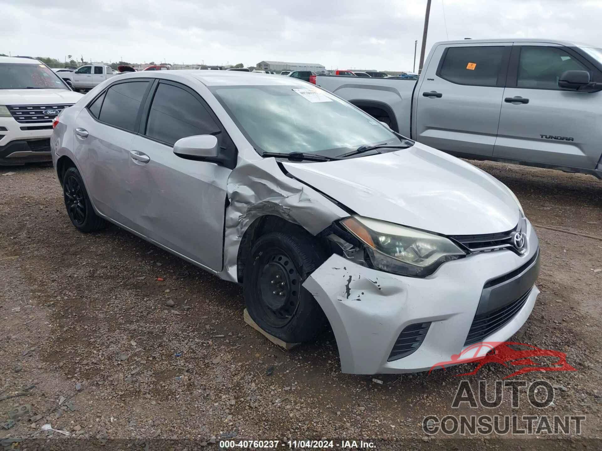 TOYOTA COROLLA 2016 - 5YFBURHE1GP473732