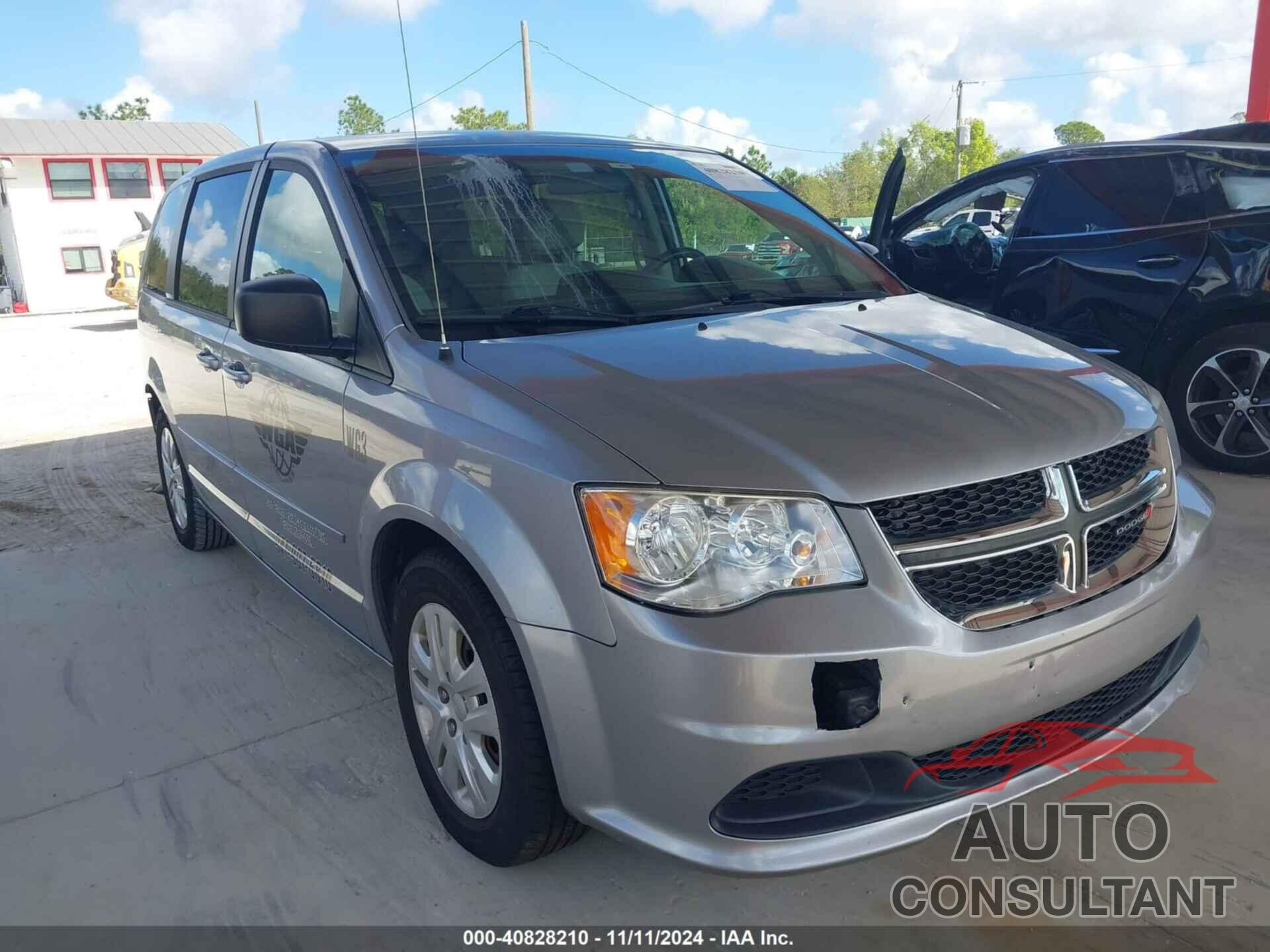 DODGE GRAND CARAVAN 2017 - 2C4RDGBG2HR615570