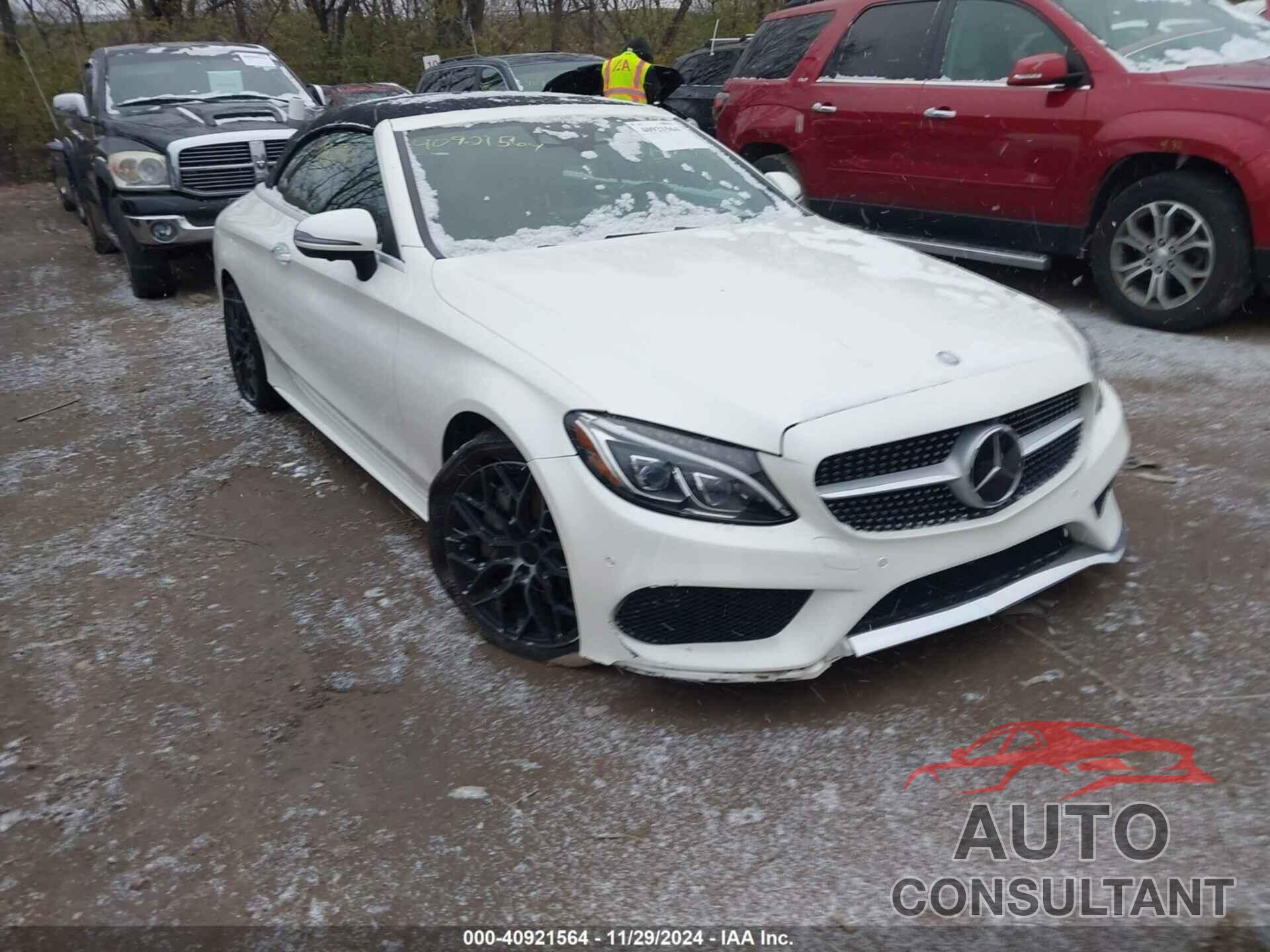 MERCEDES-BENZ C 300 2017 - WDDWK4KB7HF525307