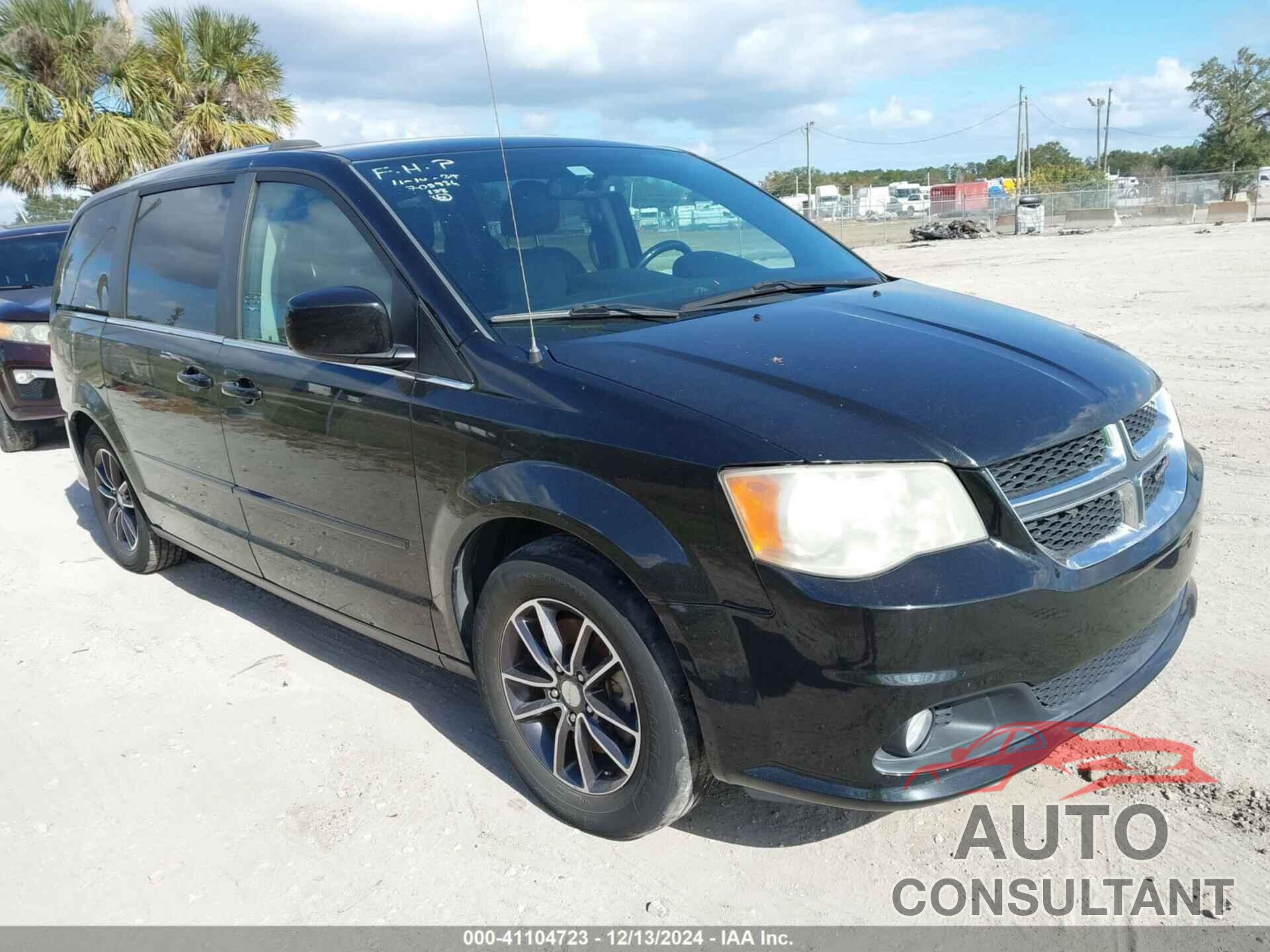 DODGE GRAND CARAVAN 2017 - 2C4RDGCG9HR806675