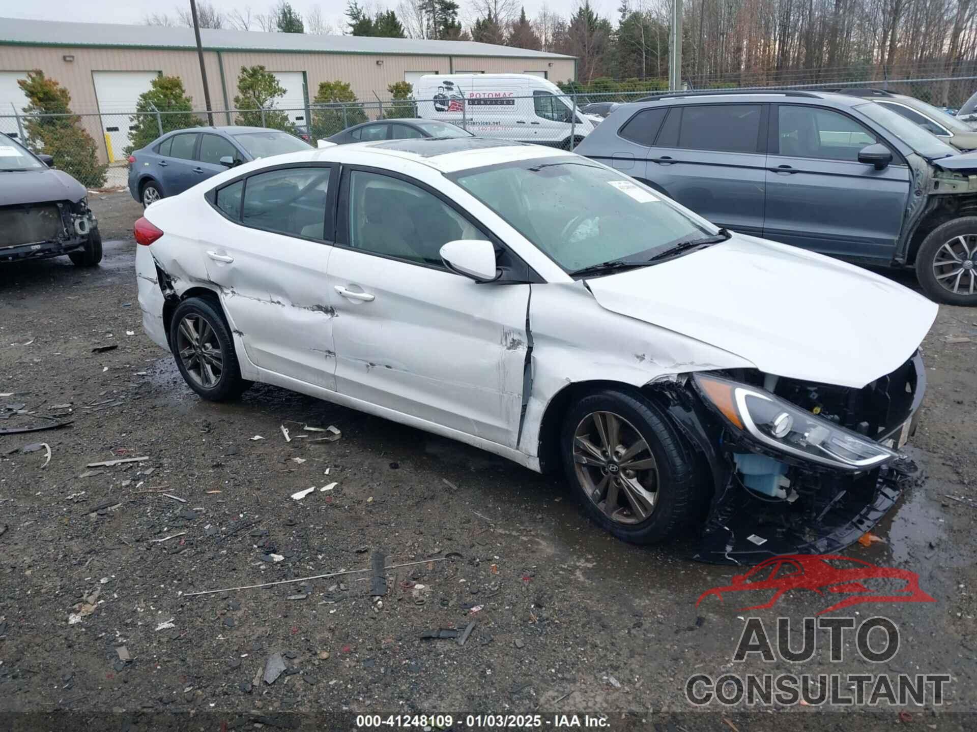 HYUNDAI ELANTRA 2017 - 5NPD84LF0HH163649