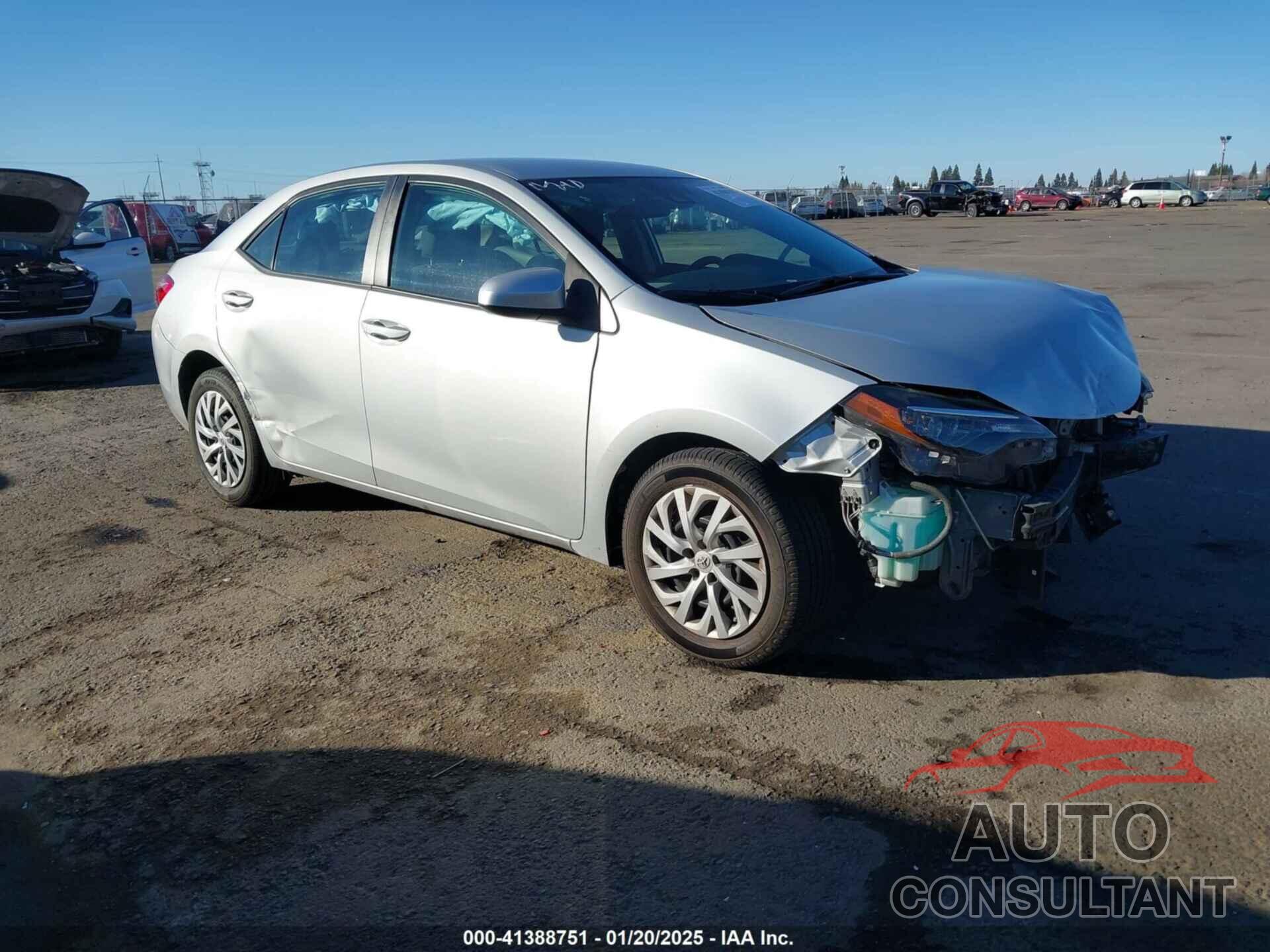 TOYOTA COROLLA 2018 - 2T1BURHE6JC121690