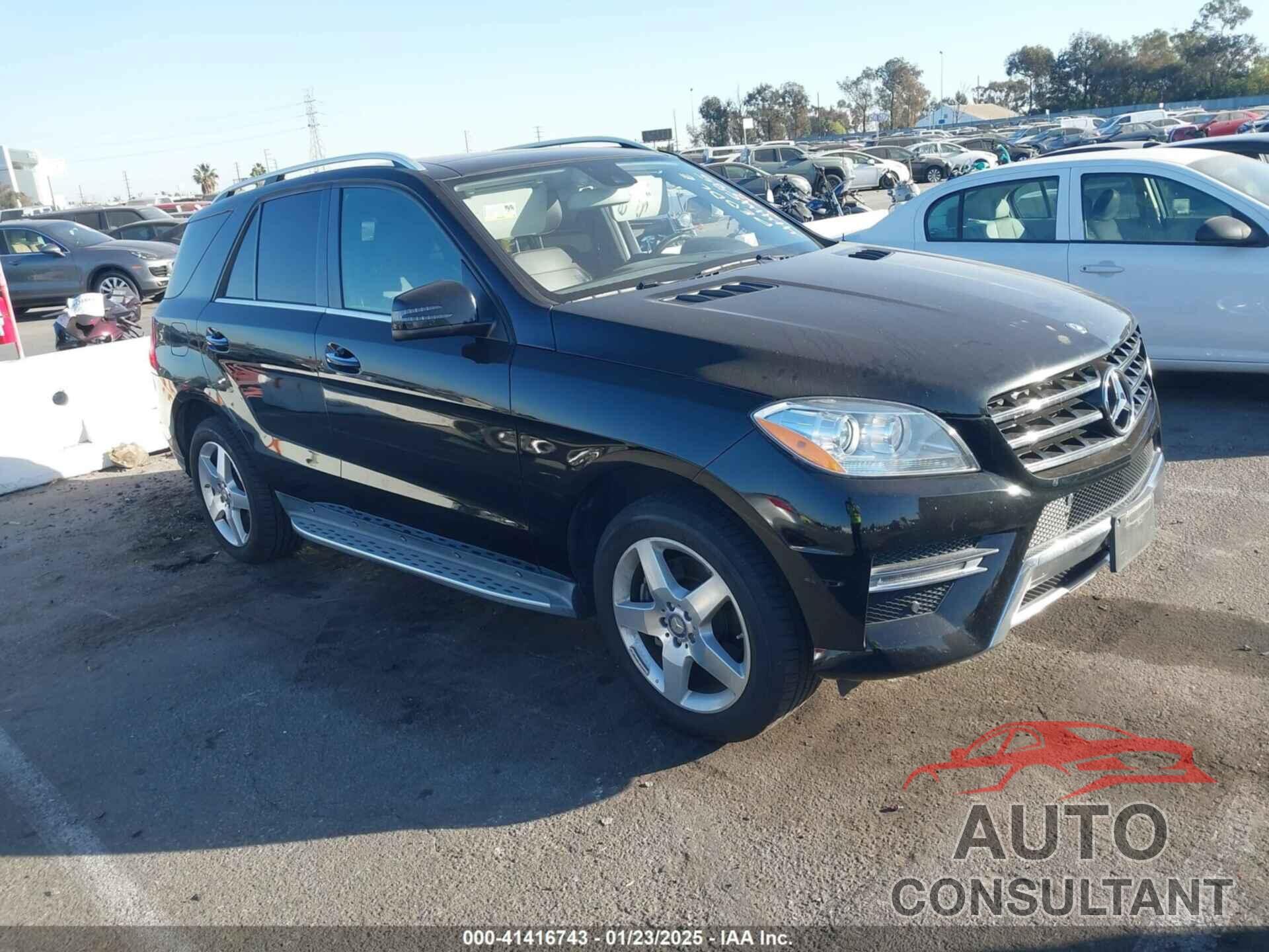 MERCEDES-BENZ ML 350 2015 - 4JGDA5JB9FA499522