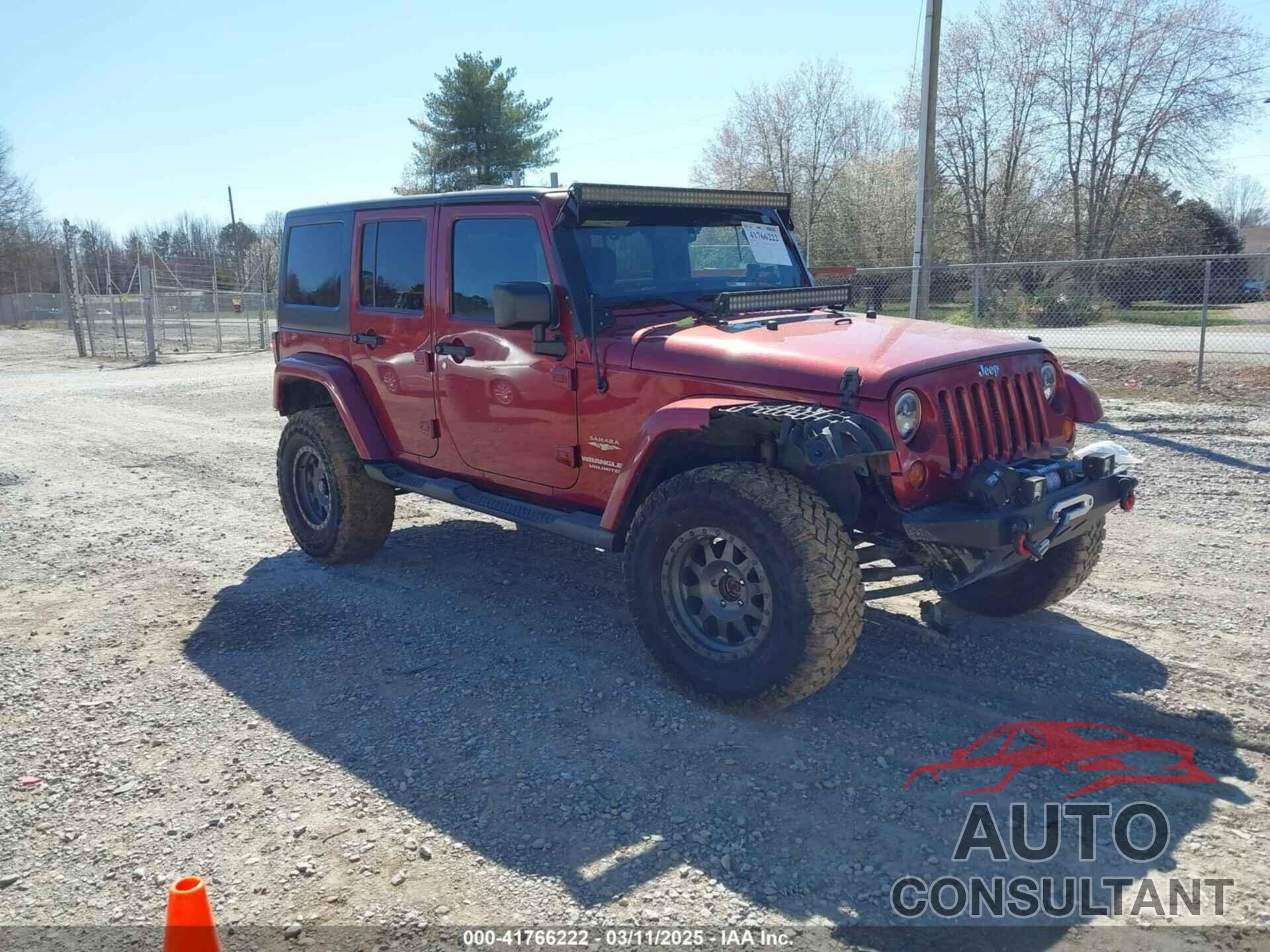 JEEP WRANGLER UNLIMITED 2013 - 1C4HJWEG3DL539693