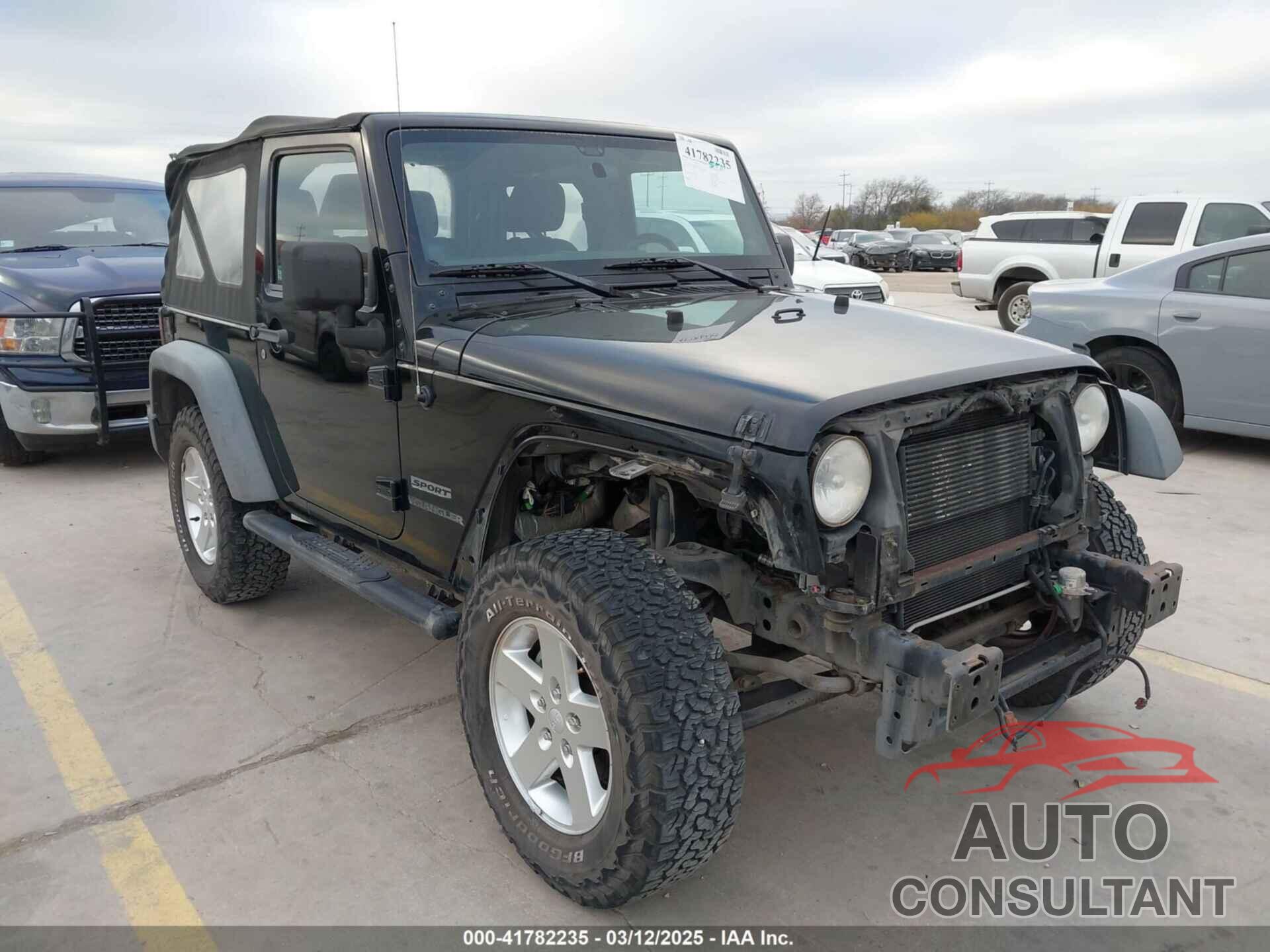 JEEP WRANGLER 2014 - 1C4AJWAG6EL311924