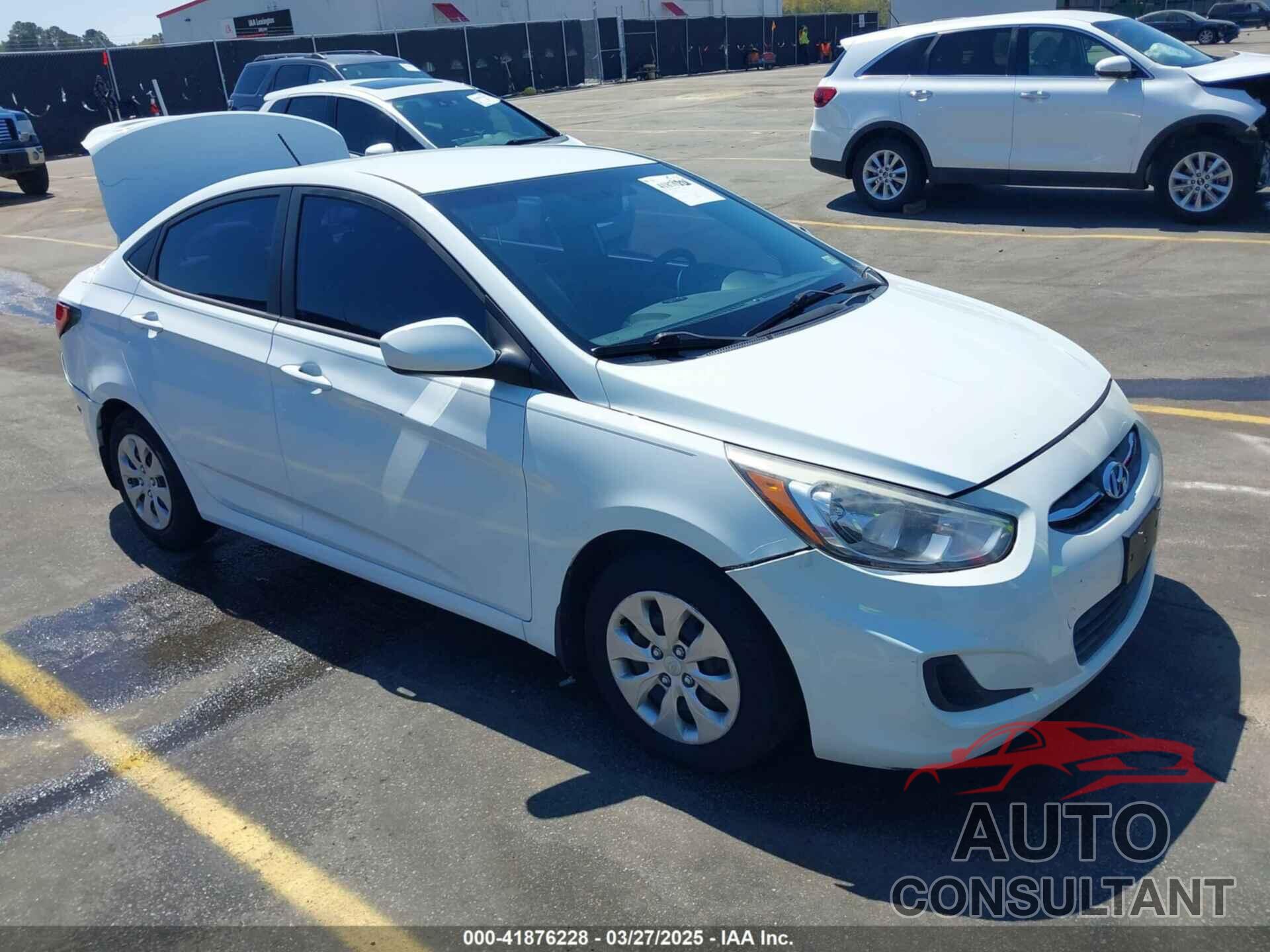 HYUNDAI ACCENT 2016 - KMHCT4AE7GU115523