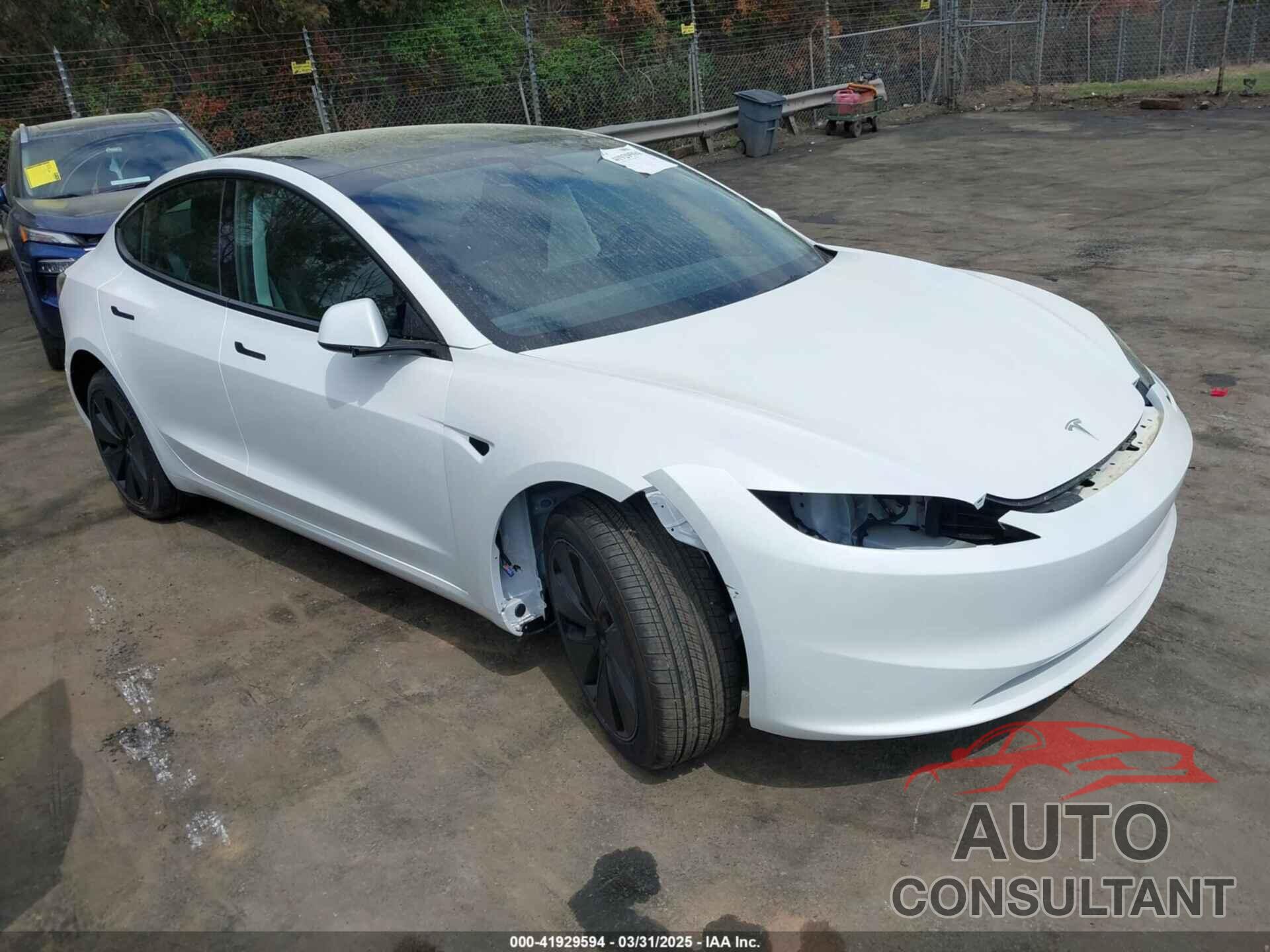 TESLA MODEL 3 2025 - 5YJ3E1EAXSF929042