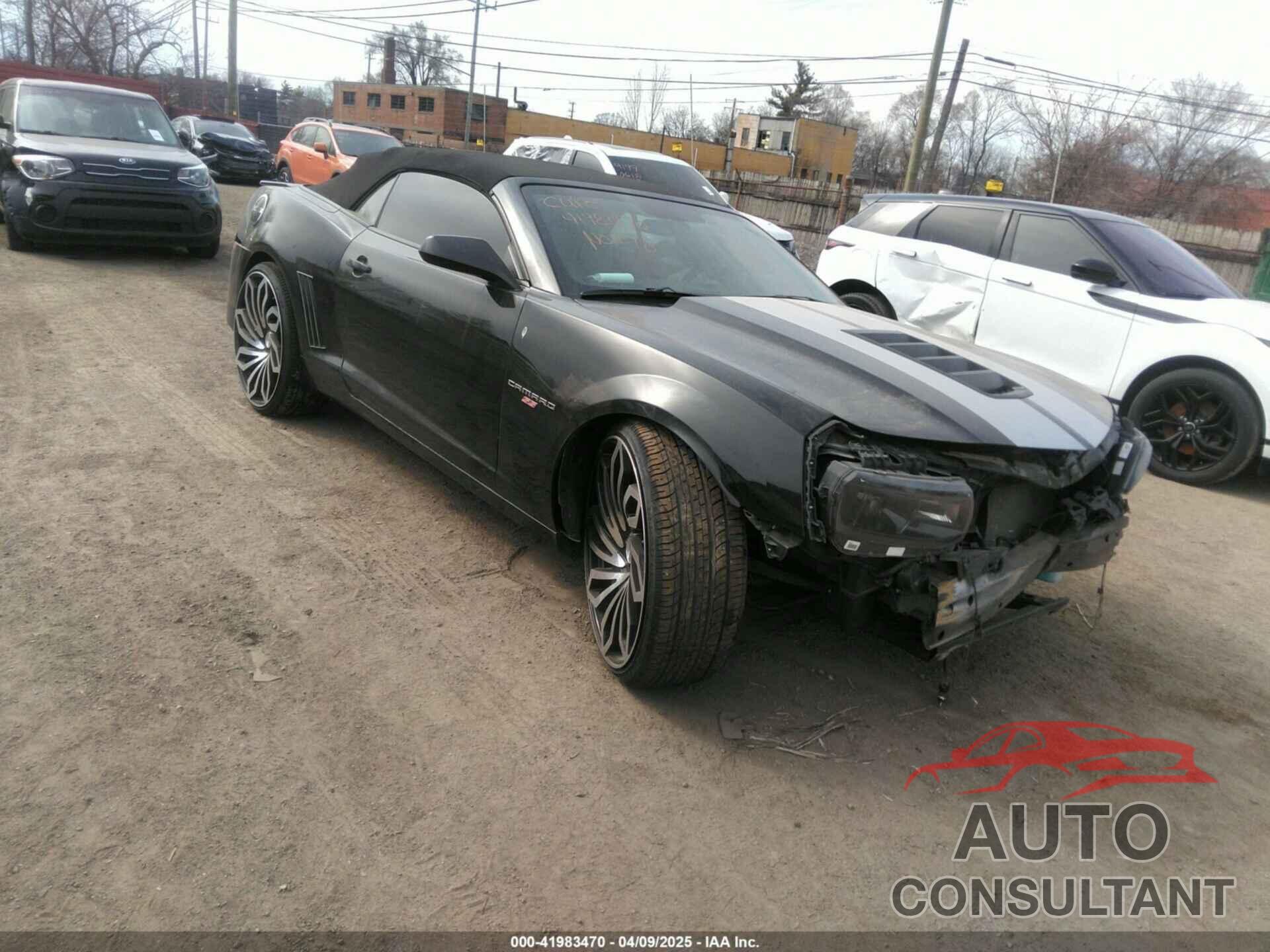 CHEVROLET CAMARO 2014 - 2G1FT3DW1E9317020