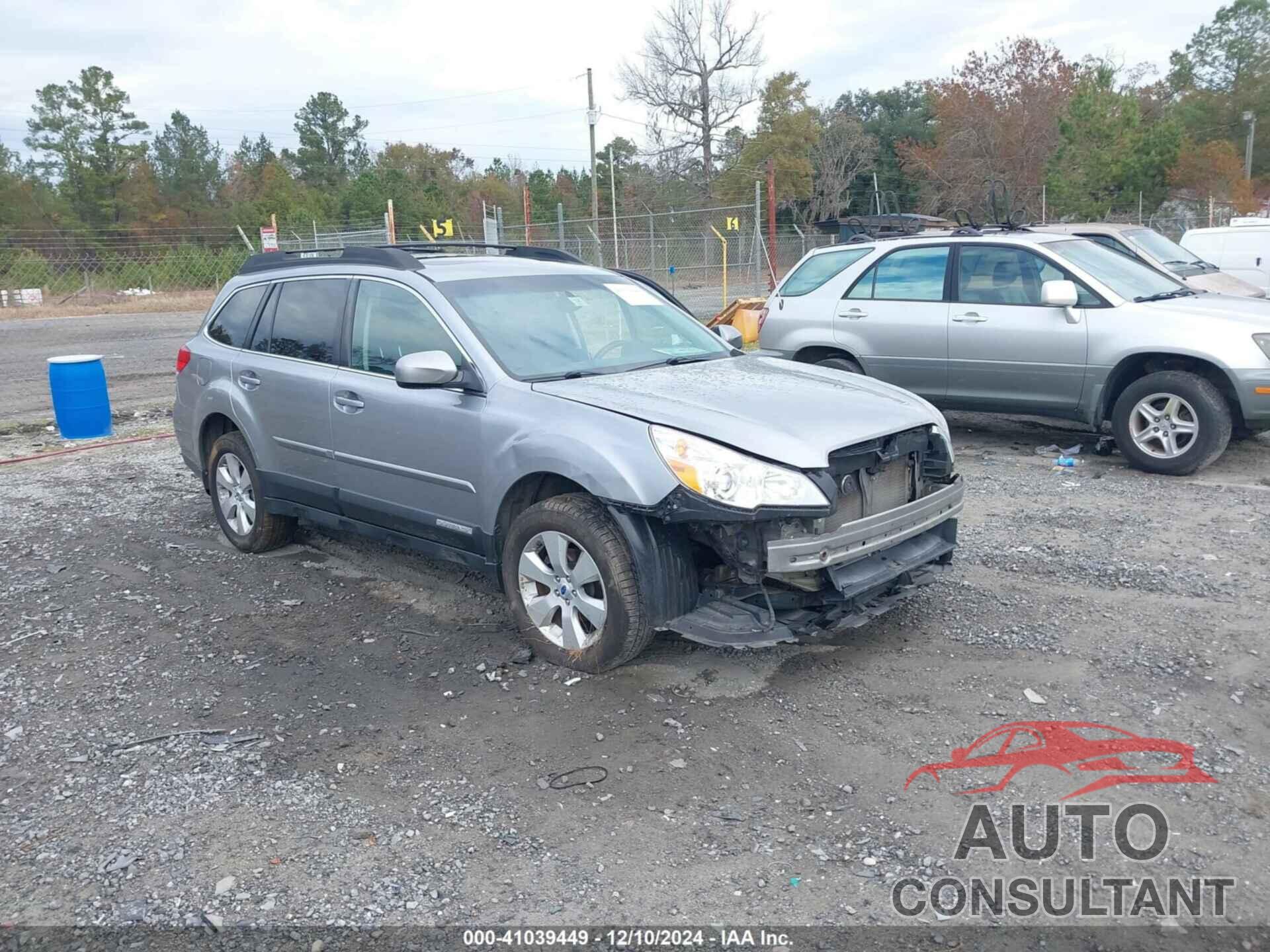 SUBARU OUTBACK 2011 - 4S4BRBKC7B3441946