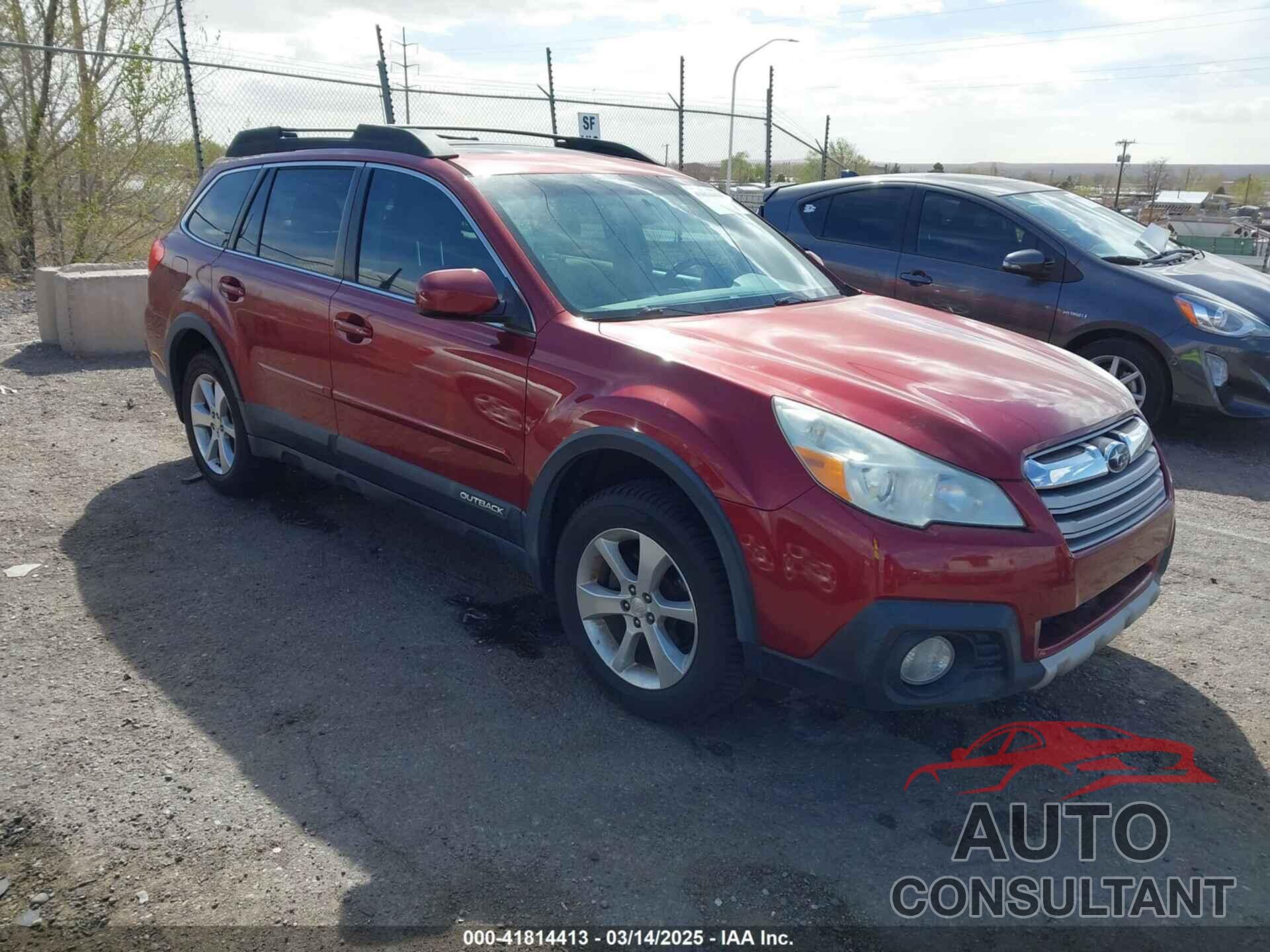 SUBARU OUTBACK 2014 - 4S4BRBLC2E3217471