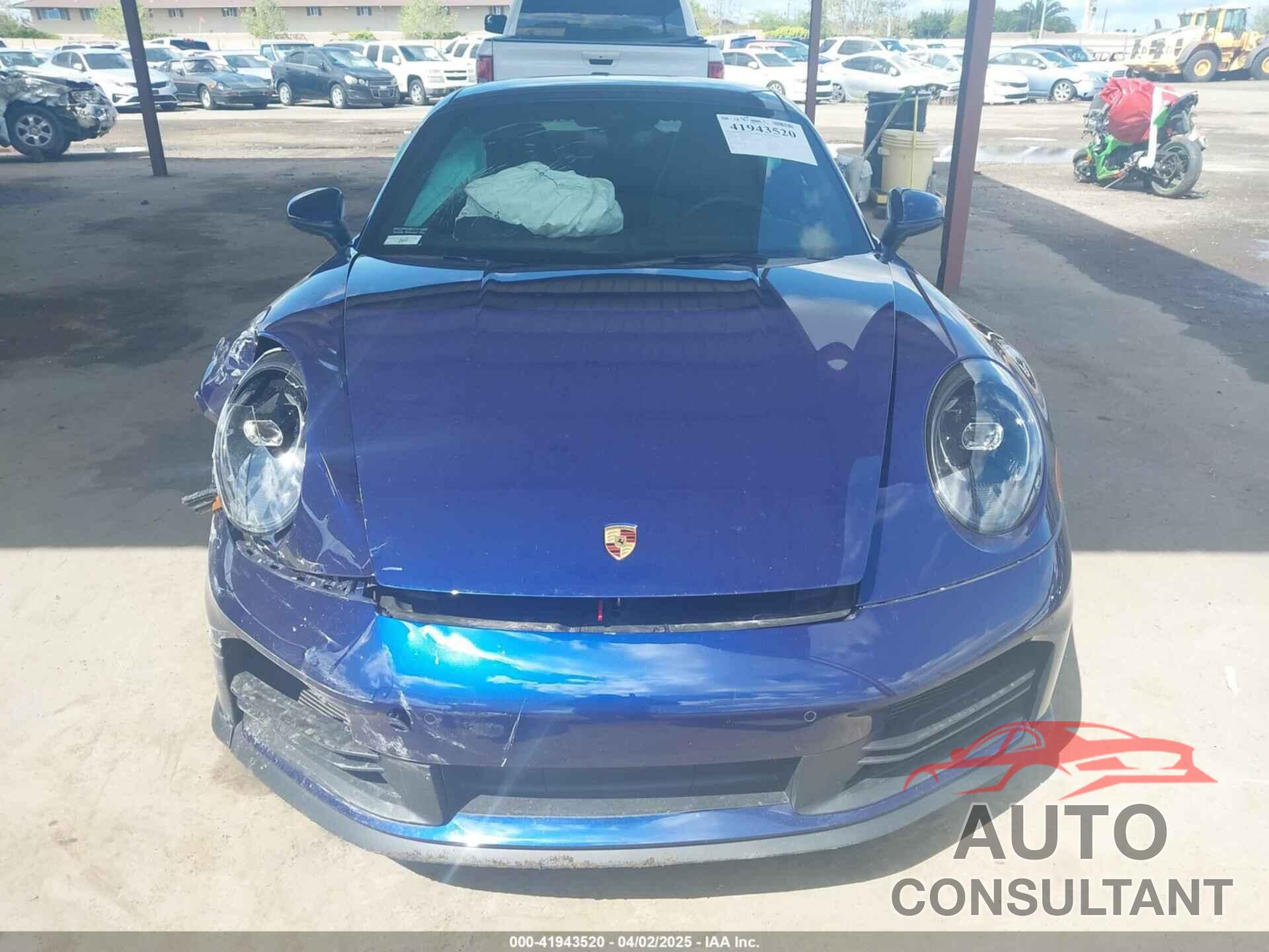 PORSCHE 911 2025 - WP0AA2A90SS207621