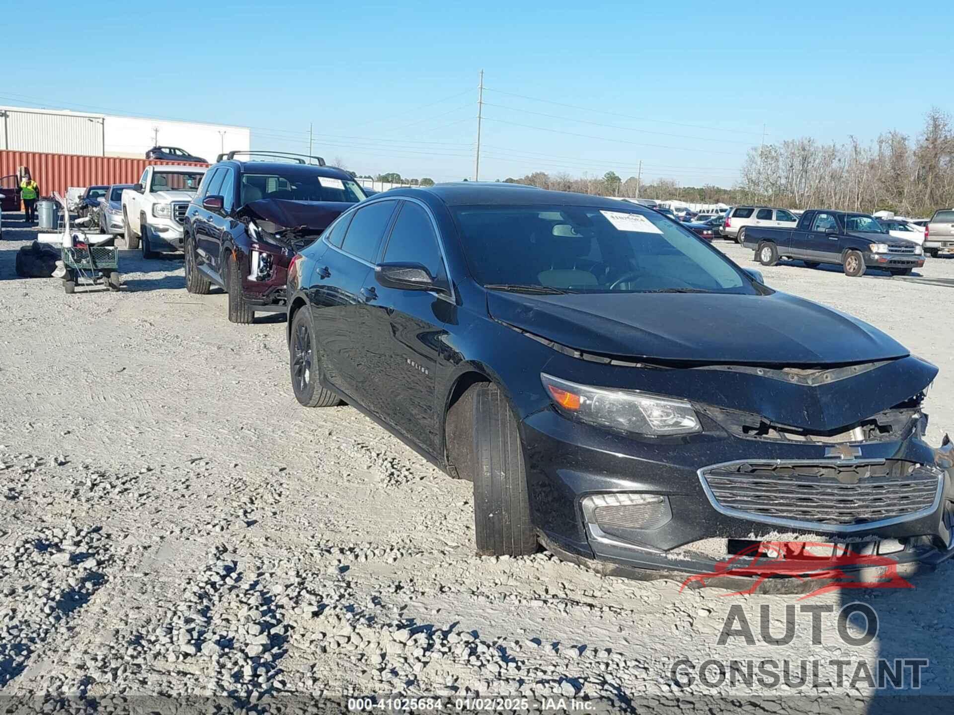 CHEVROLET MALIBU 2017 - 1G1ZE5ST0HF201301