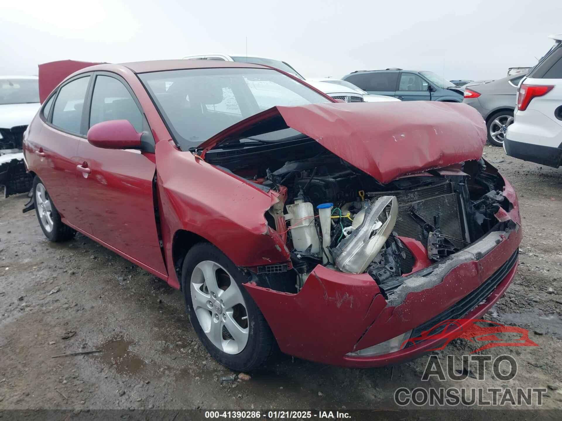 HYUNDAI ELANTRA 2010 - KMHDU4AD7AU164866