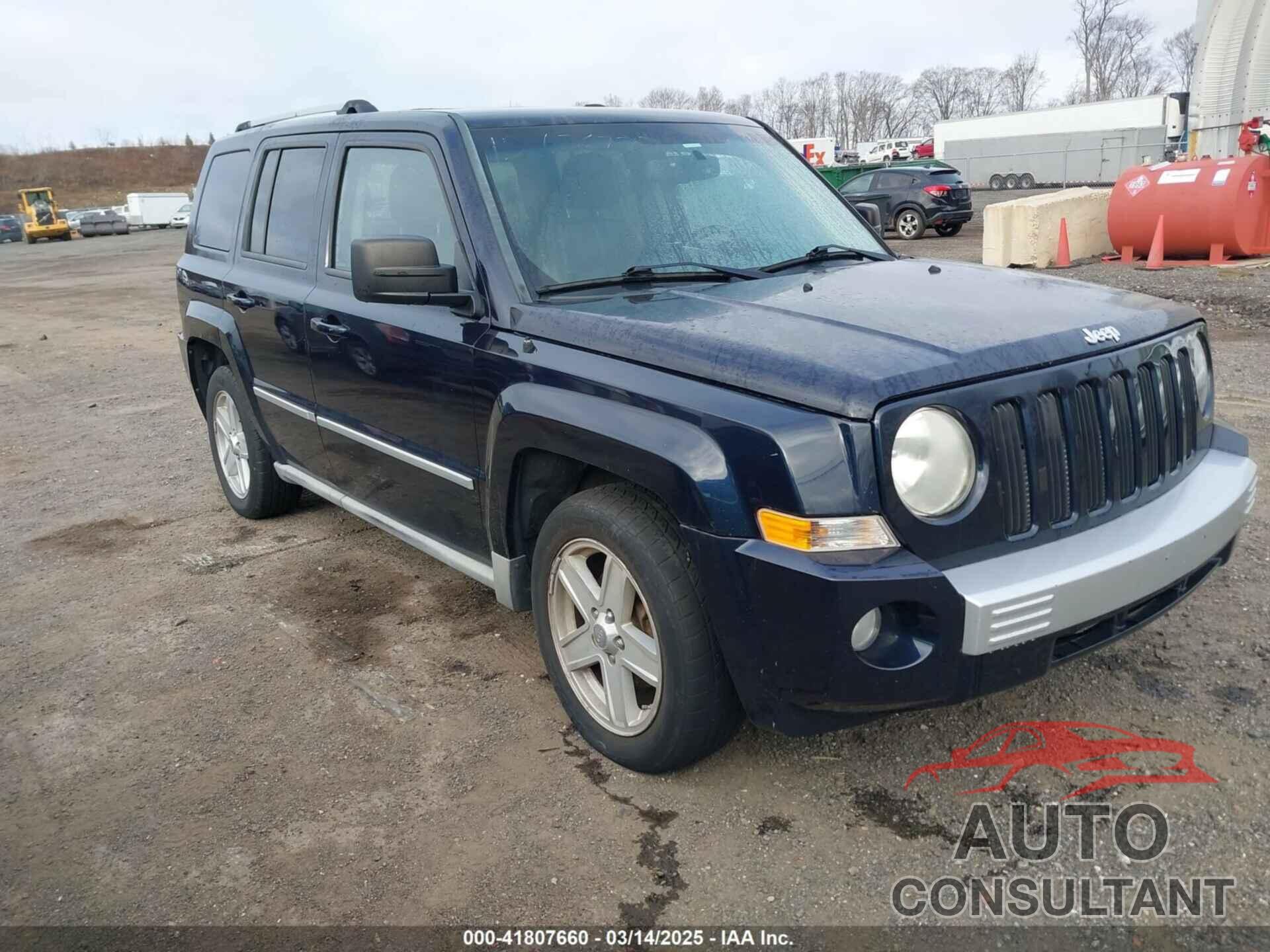 JEEP PATRIOT 2010 - 1J4NF4GB0AD672289