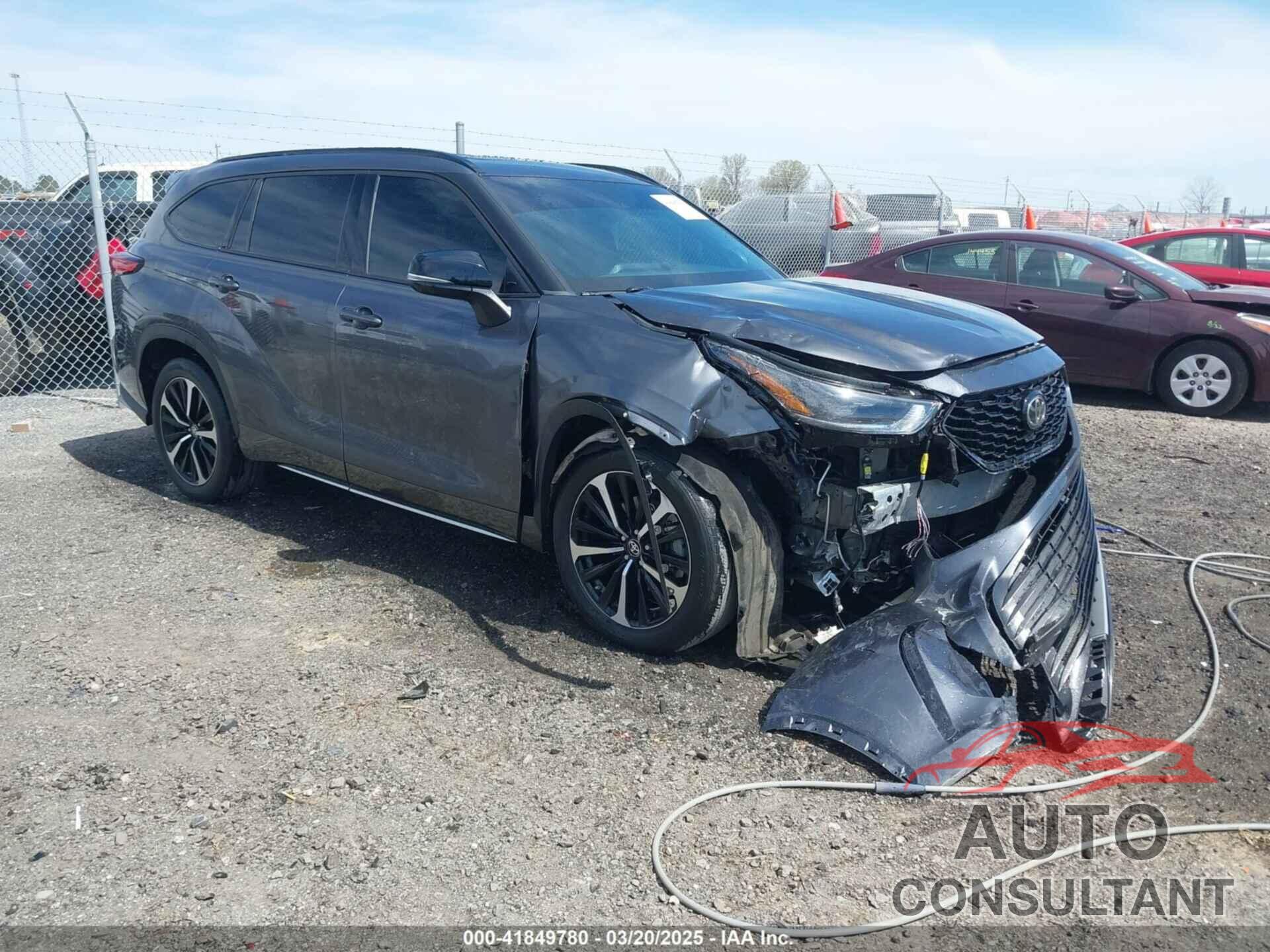 TOYOTA HIGHLANDER 2021 - 5TDJZRAH6MS041092