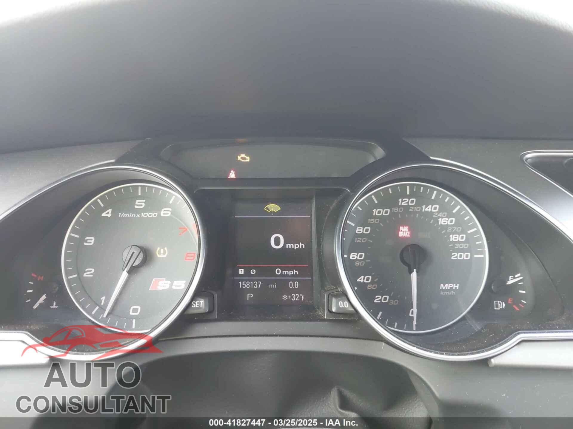 AUDI S5 2010 - WAUVVAFR5AA036455