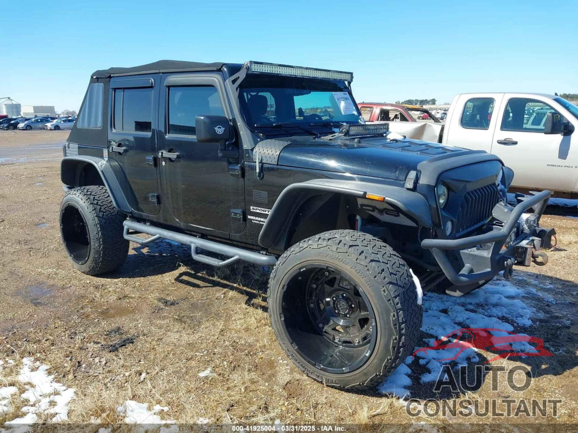 JEEP WRANGLER UNLIMITED 2016 - 1C4BJWDG4GL106122