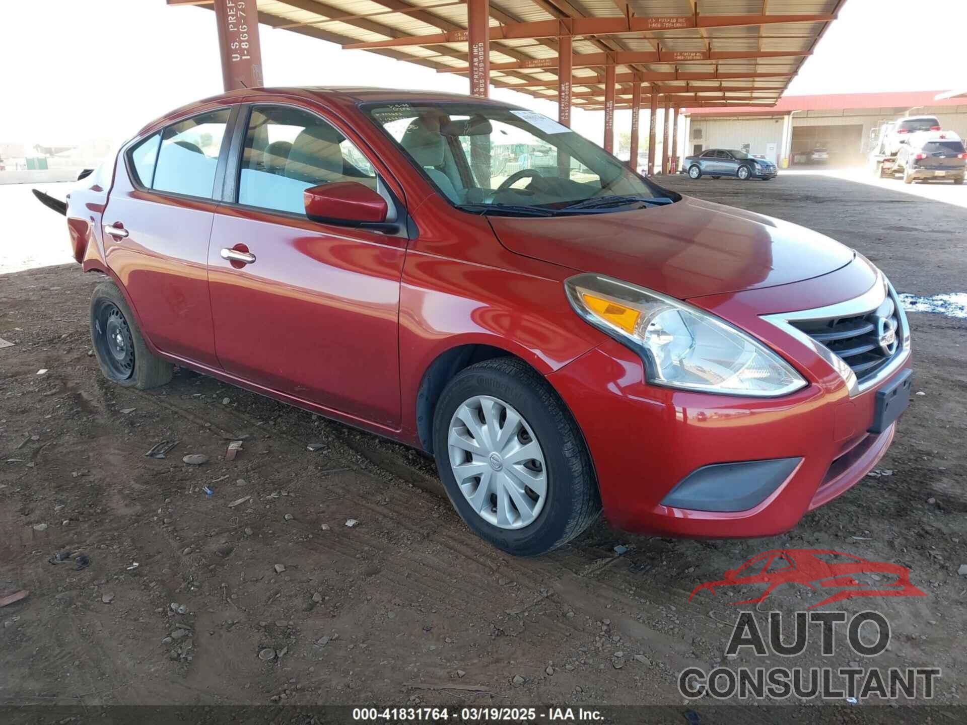 NISSAN VERSA 2016 - 3N1CN7AP0GL803653