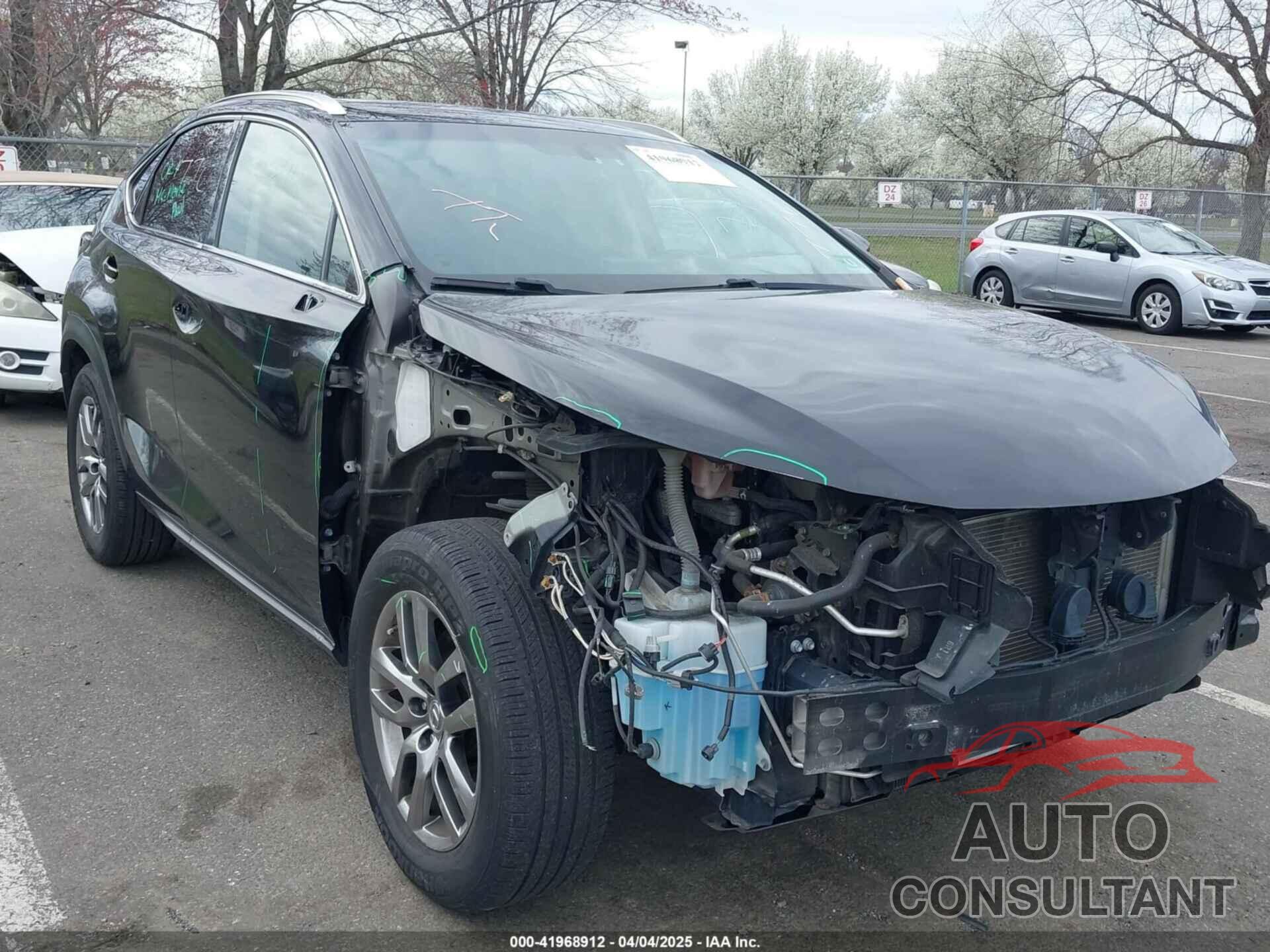 LEXUS NX 200T 2016 - JTJBARBZ4G2062325