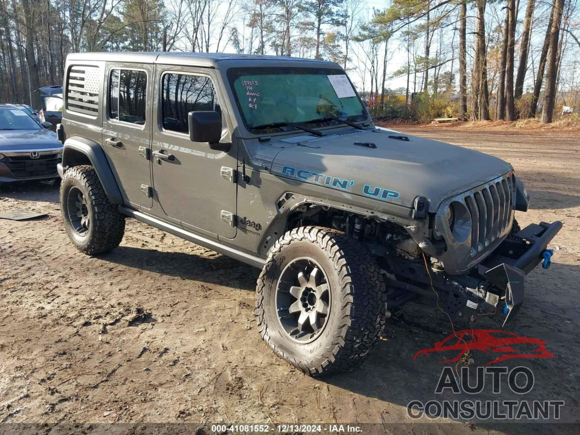 JEEP WRANGLER UNLIMITED 2022 - 1C4HJXDG5NW240844