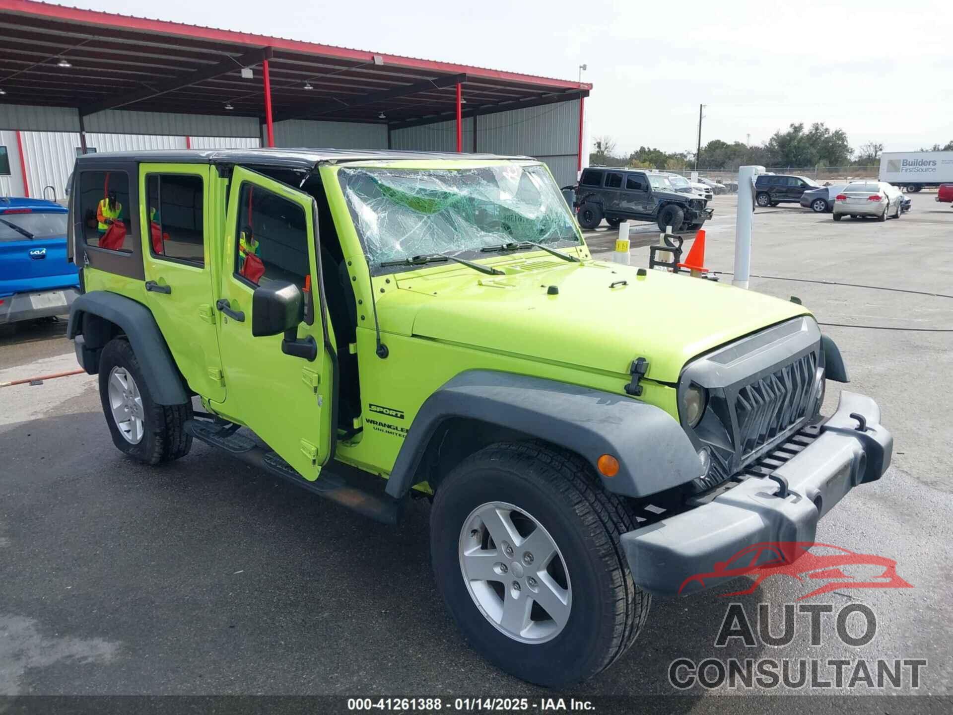 JEEP WRANGLER UNLIMITED 2016 - 1C4BJWDG7GL347995