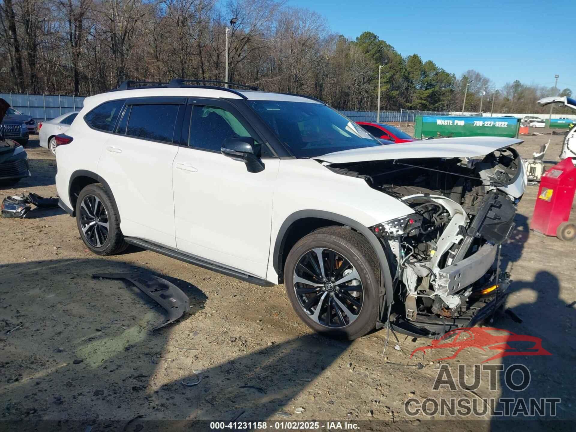 TOYOTA HIGHLANDER 2022 - 5TDLZRAH5NS113040