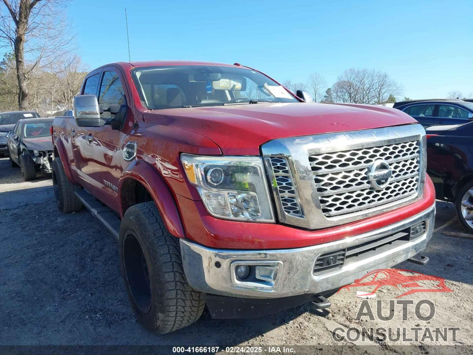 NISSAN TITAN XD 2016 - 1N6BA1F45GN501692