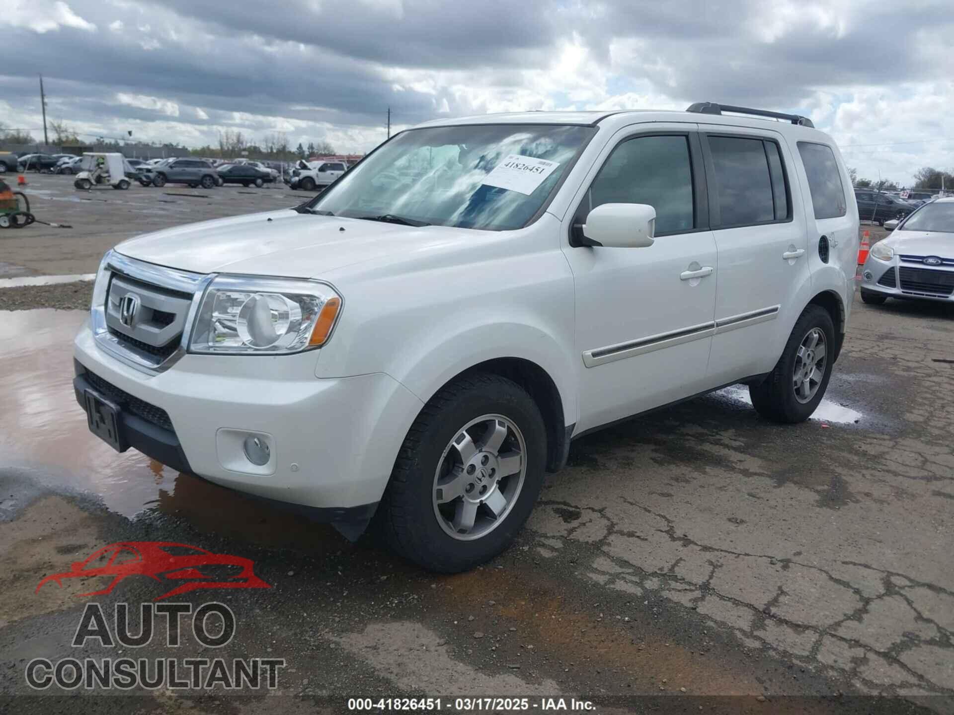 HONDA PILOT 2011 - 5FNYF3H97BB042630
