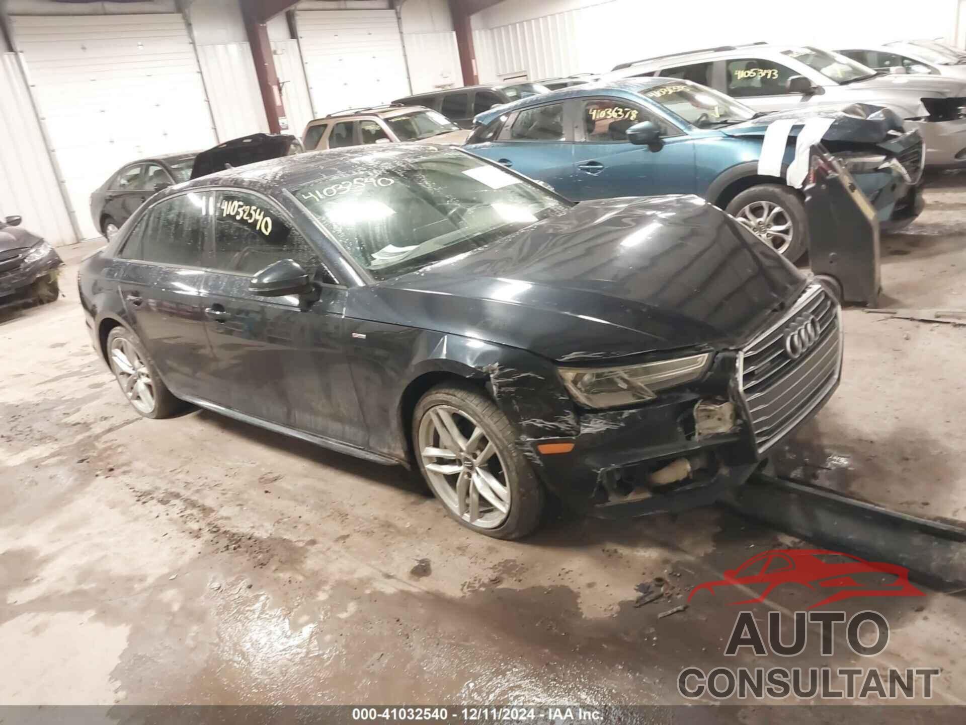 AUDI A4 2017 - WAUDNAF47HN048061