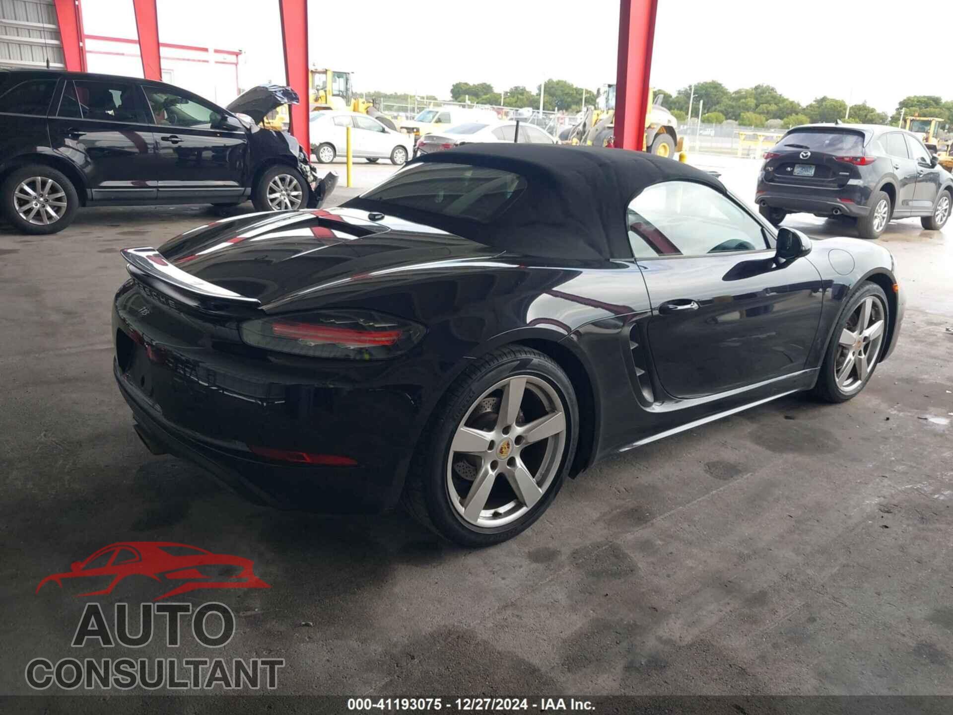 PORSCHE 718 BOXSTER 2017 - WP0CA2A8XHS220370