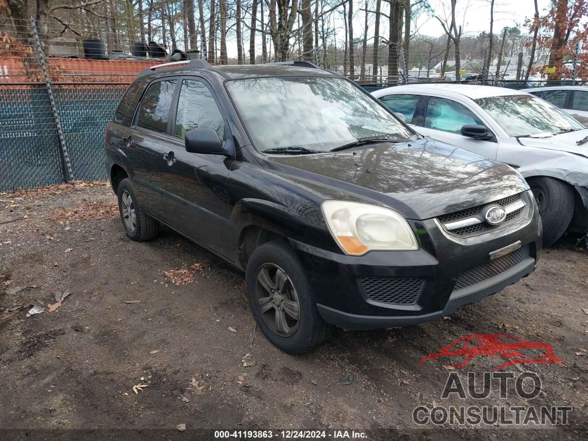 KIA SPORTAGE 2009 - KNDJF724397604187