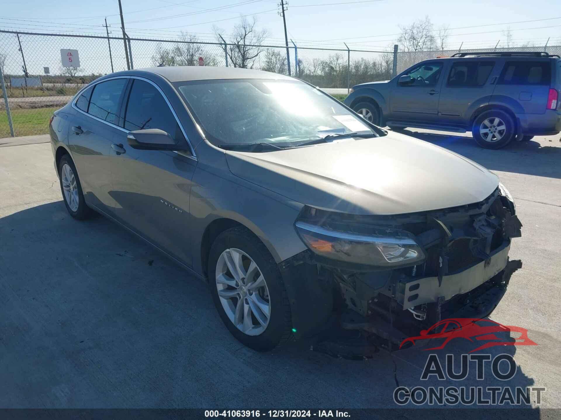 CHEVROLET MALIBU 2017 - 1G1ZE5ST1HF230287