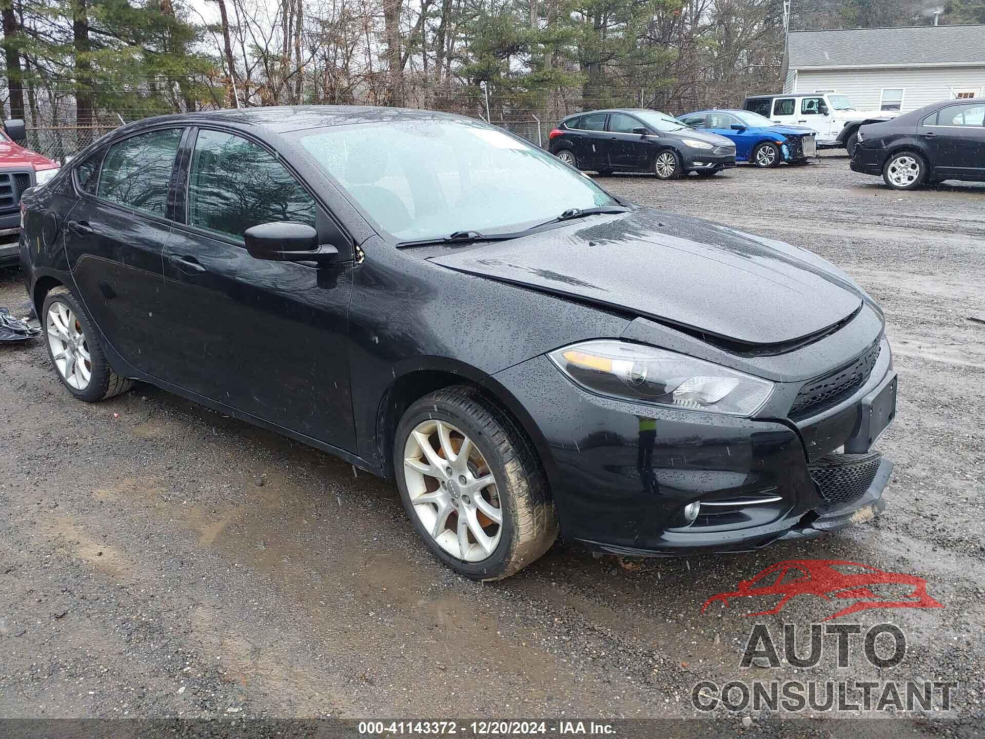 DODGE DART 2013 - 1C3CDFBA6DD324762