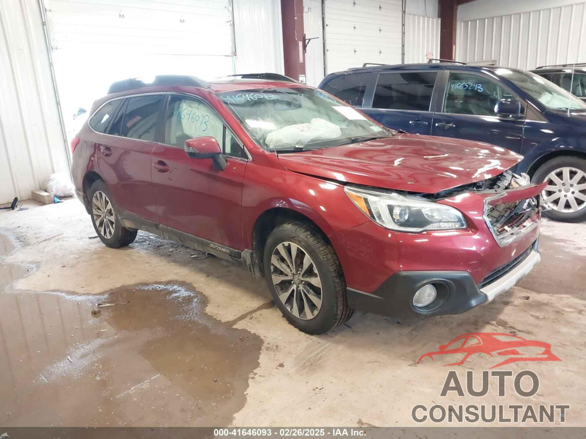 SUBARU OUTBACK 2016 - 4S4BSANC8G3245645