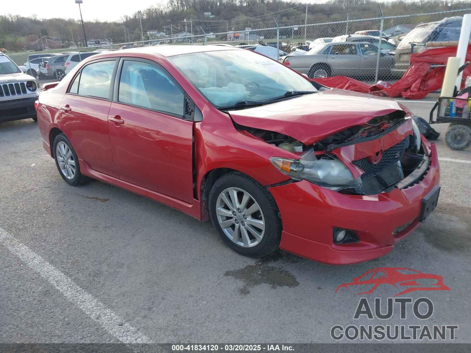 TOYOTA COROLLA 2010 - 2T1BU4EEXAC509724