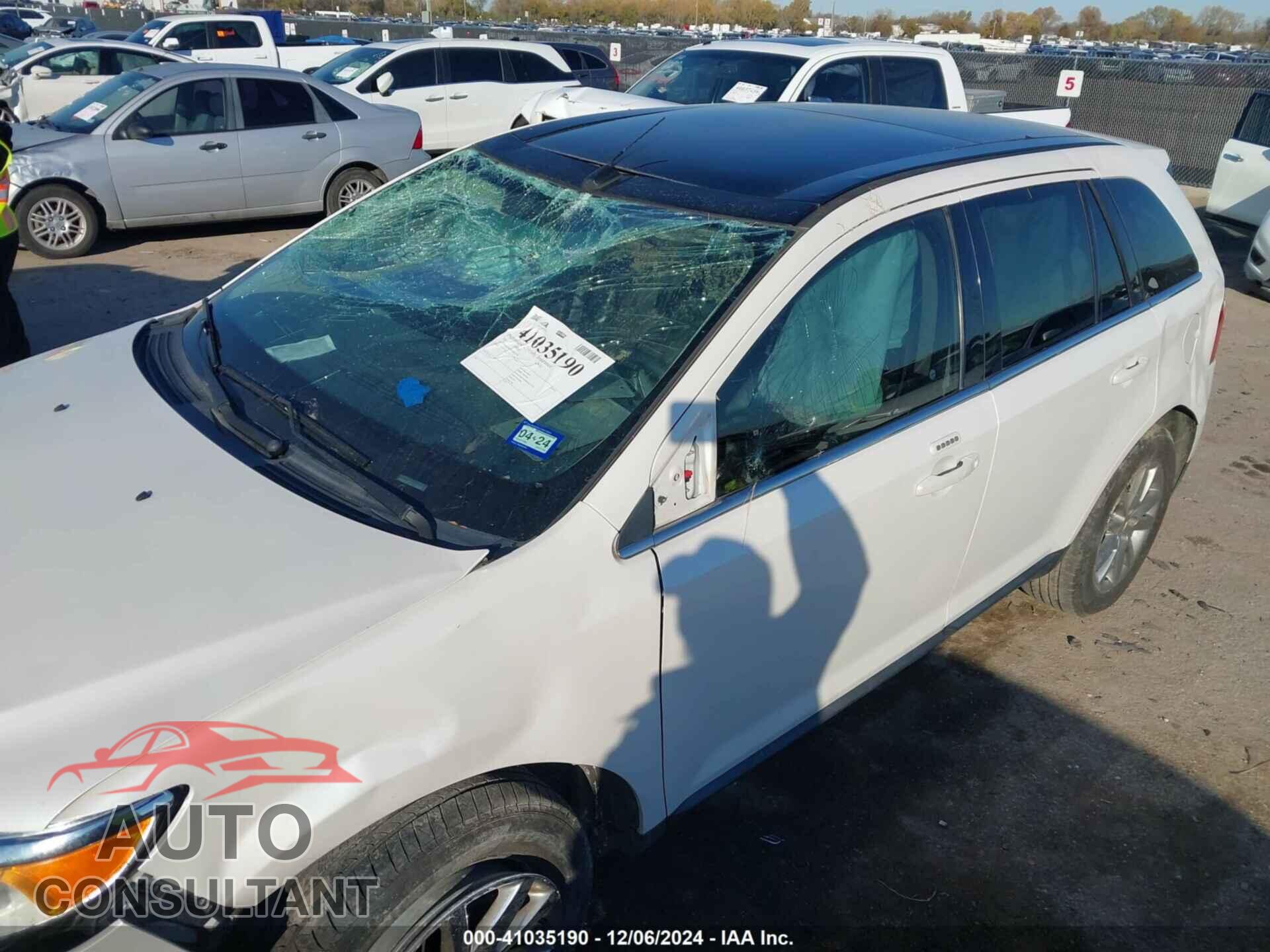 FORD EDGE 2013 - 2FMDK3KC6DBE07292