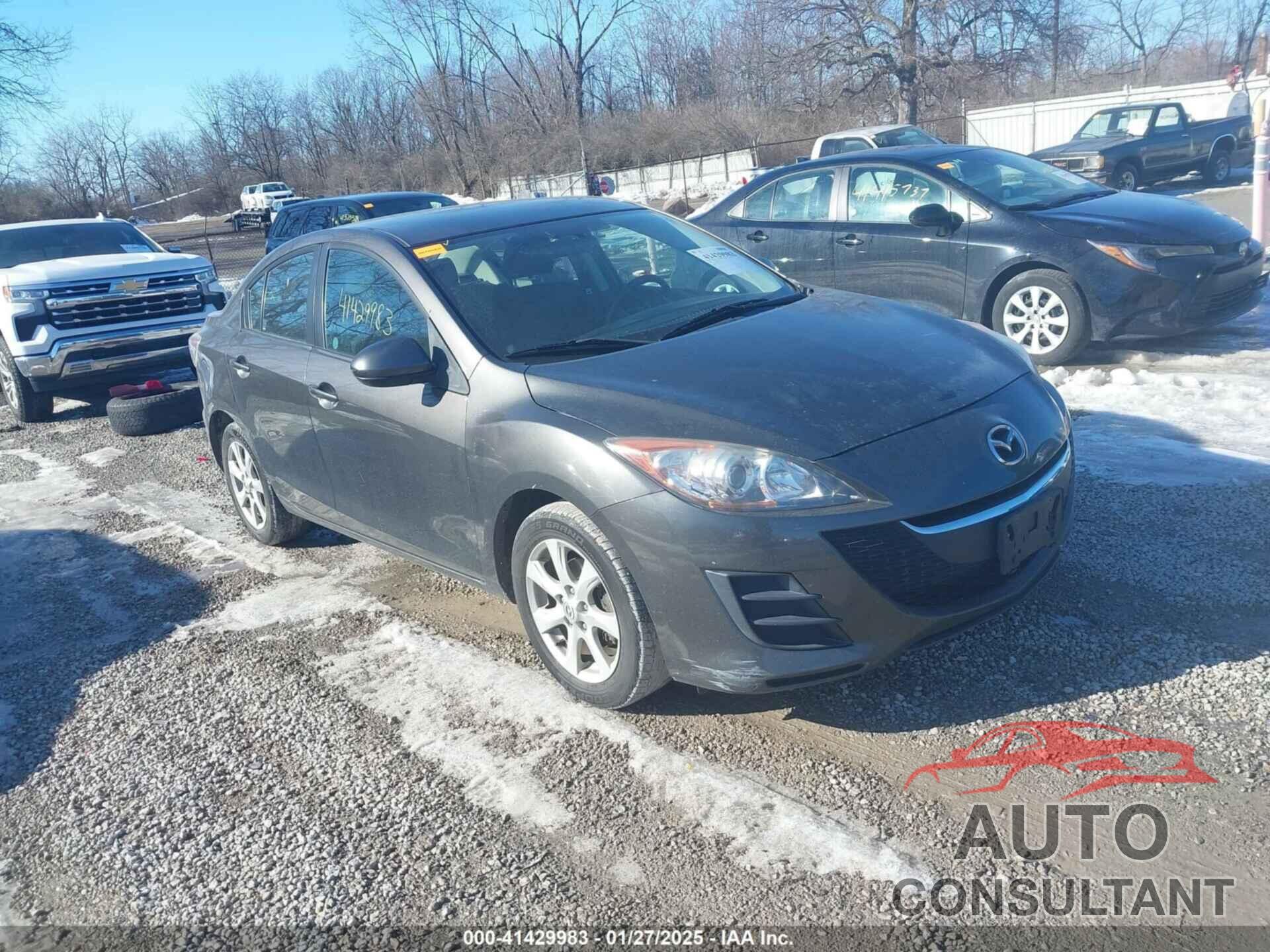 MAZDA MAZDA3 2010 - JM1BL1SF9A1209997