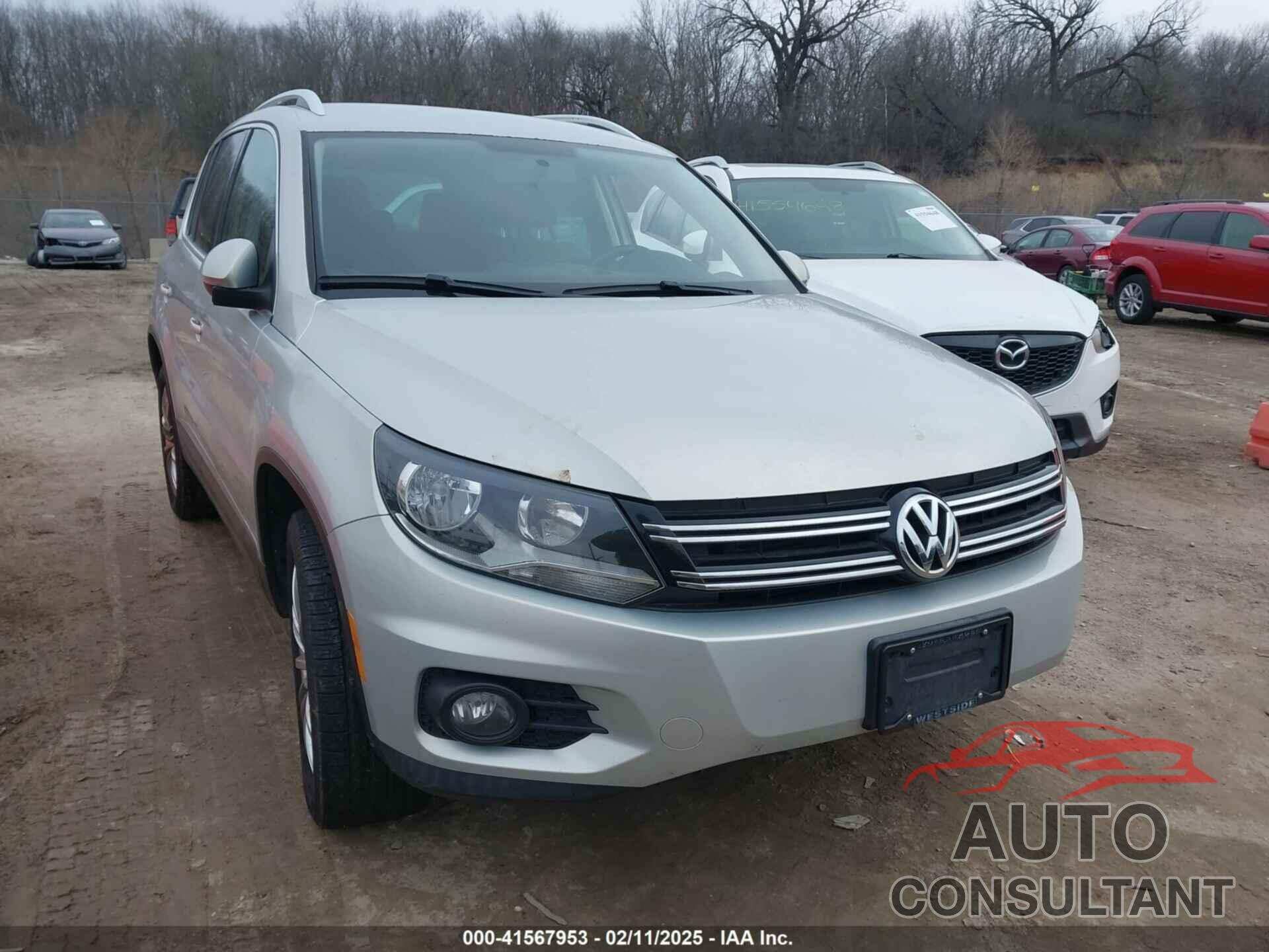 VOLKSWAGEN TIGUAN 2013 - WVGBV7AX8DW545697