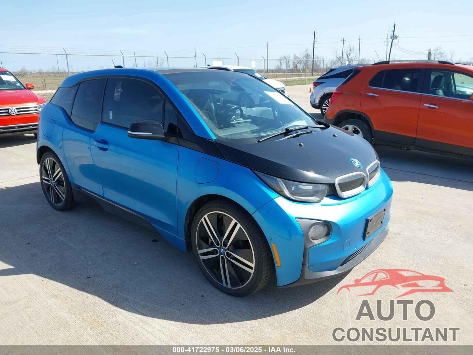 BMW I3 2017 - WBY1Z8C50HV551025