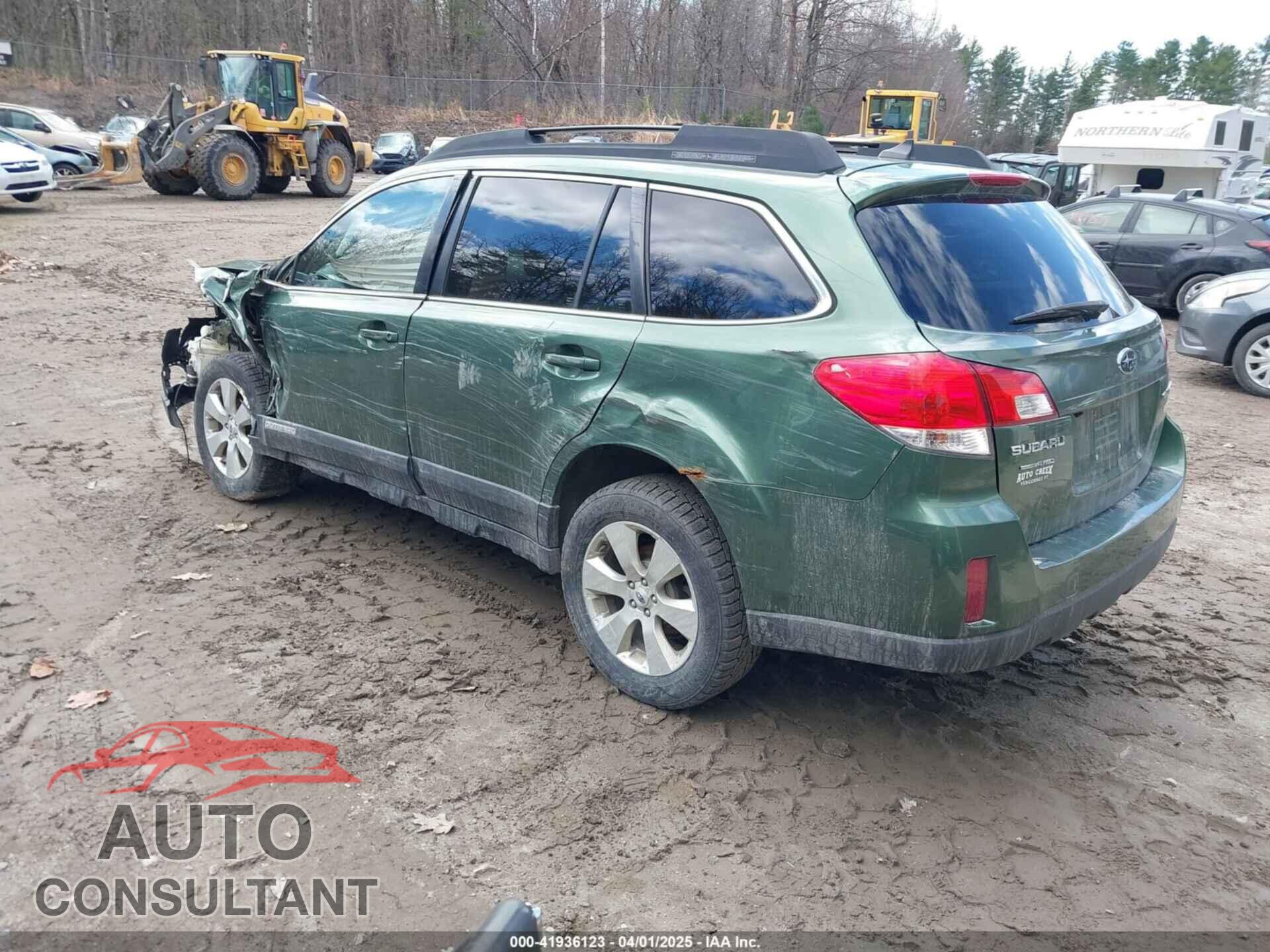 SUBARU OUTBACK 2012 - 4S4BRBLC7C3272575
