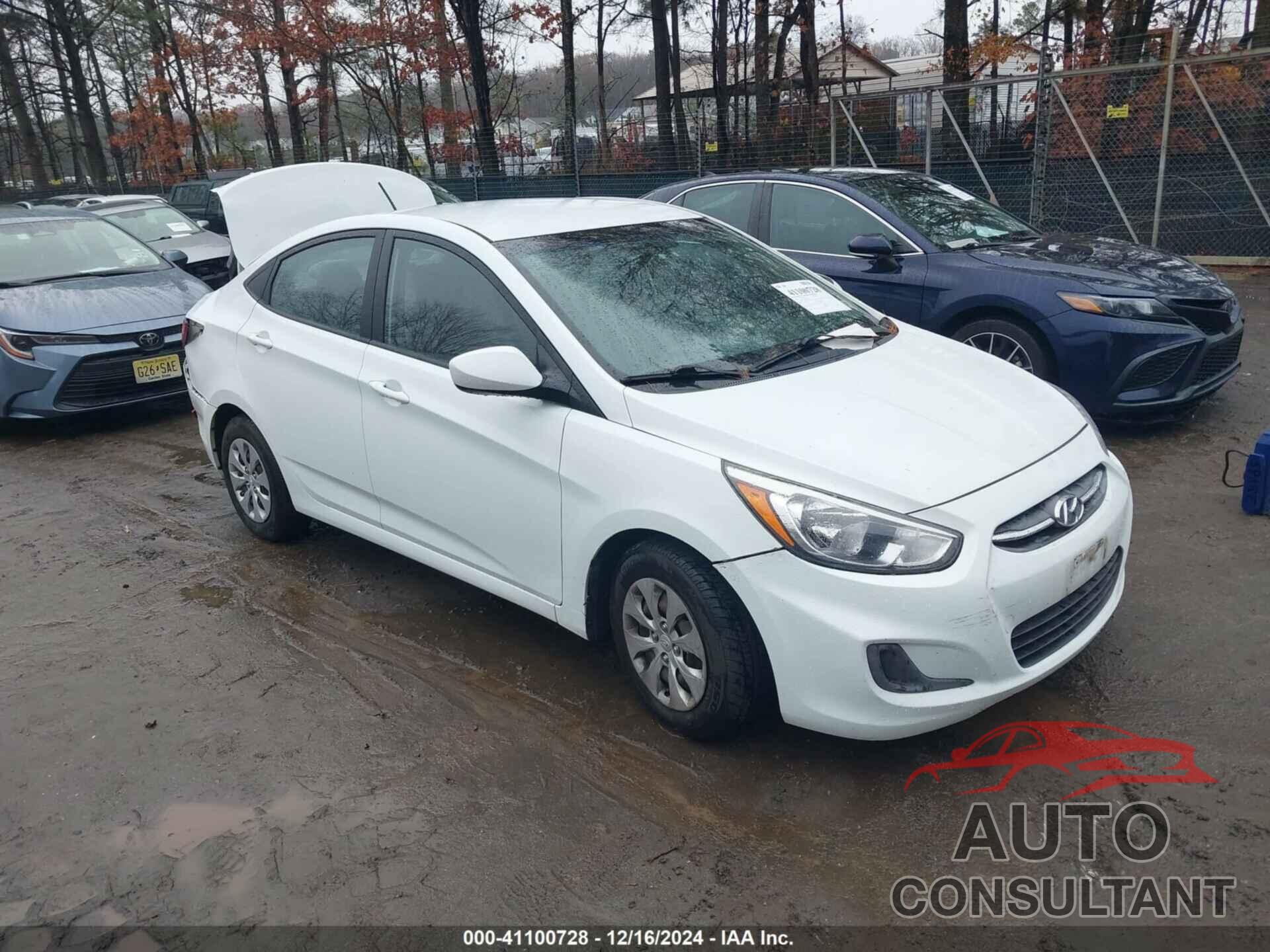 HYUNDAI ACCENT 2016 - KMHCT4AE1GU003980