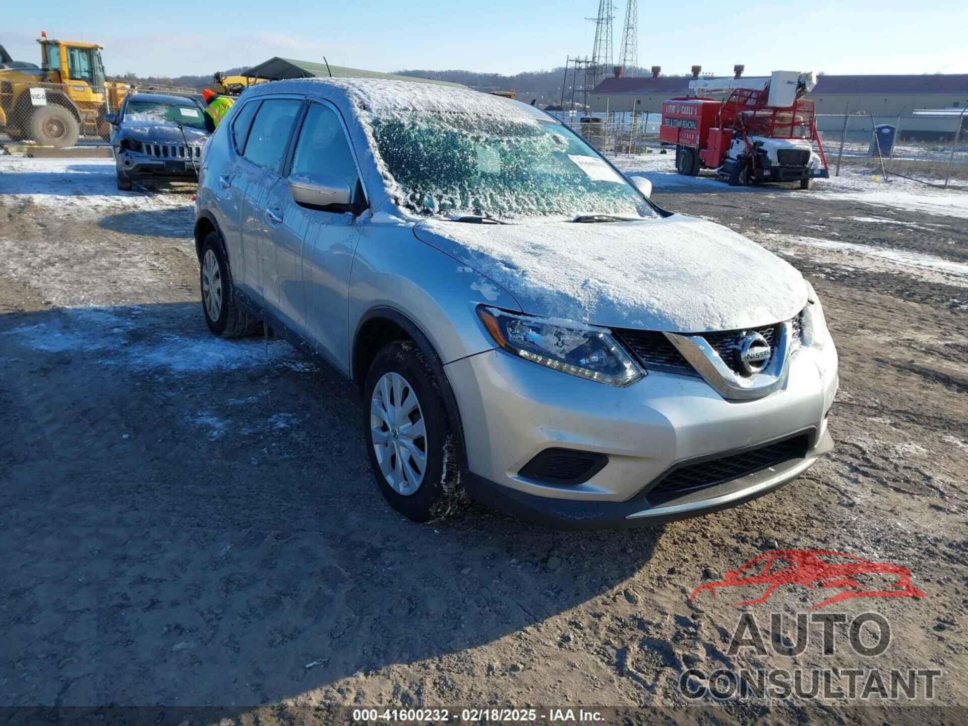 NISSAN ROGUE 2015 - KNMAT2MVXFP528254